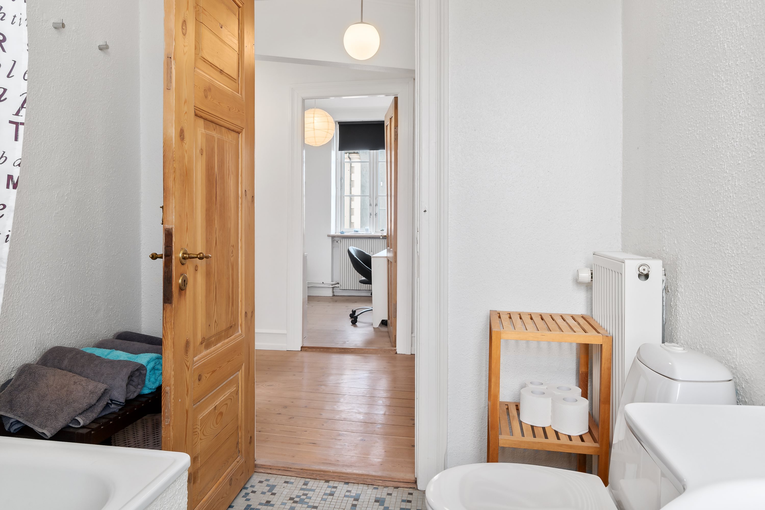 Fremhævet badeværelse billede i fuldskærmstilstand. Billede af Mathiesensvej 37, 1., Korsør C., 4220 Korsør