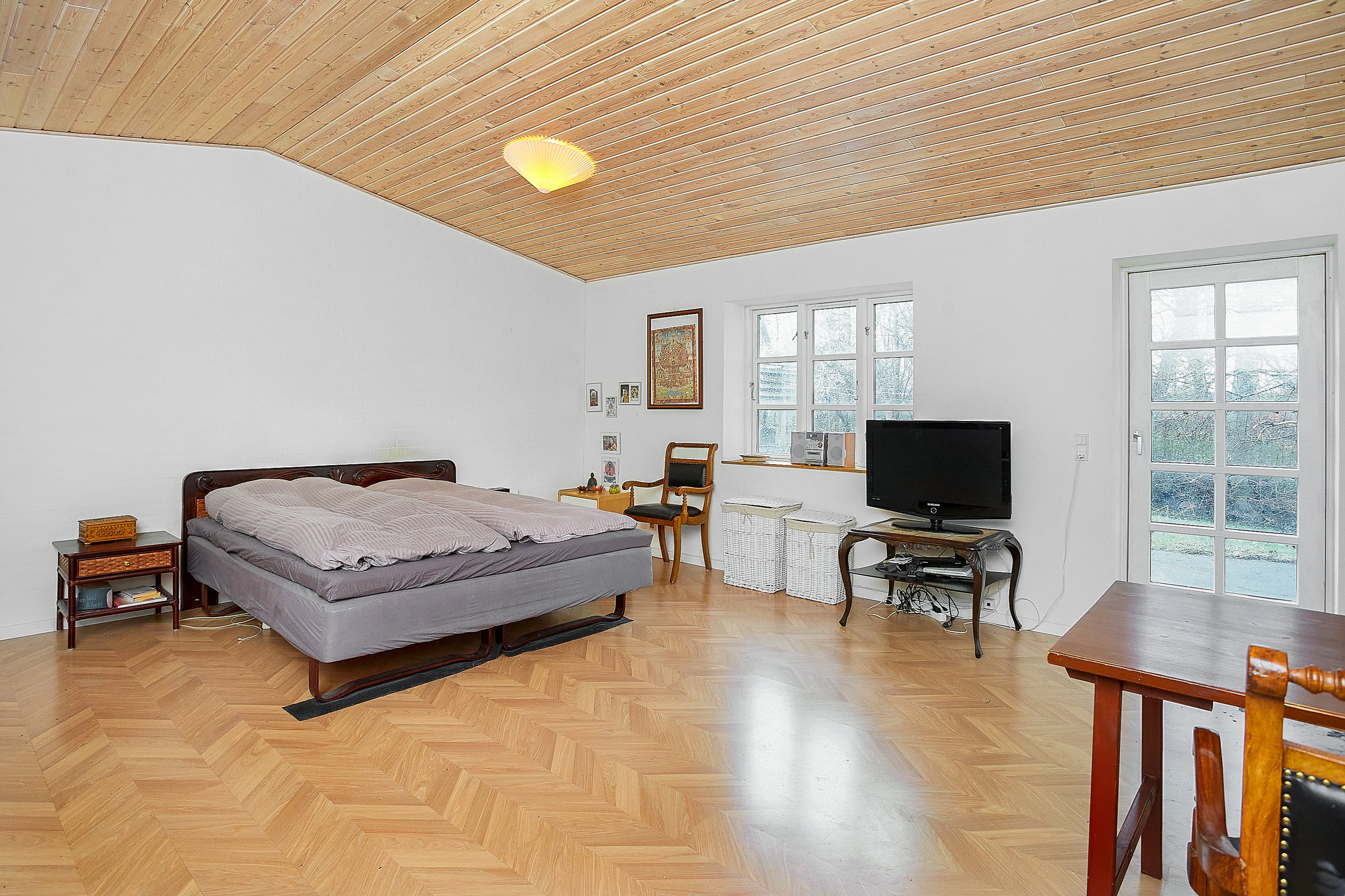 Fremhævet soveværelse billede i fuldskærmstilstand. Billede af Hanstedvej 1, 8700 Horsens