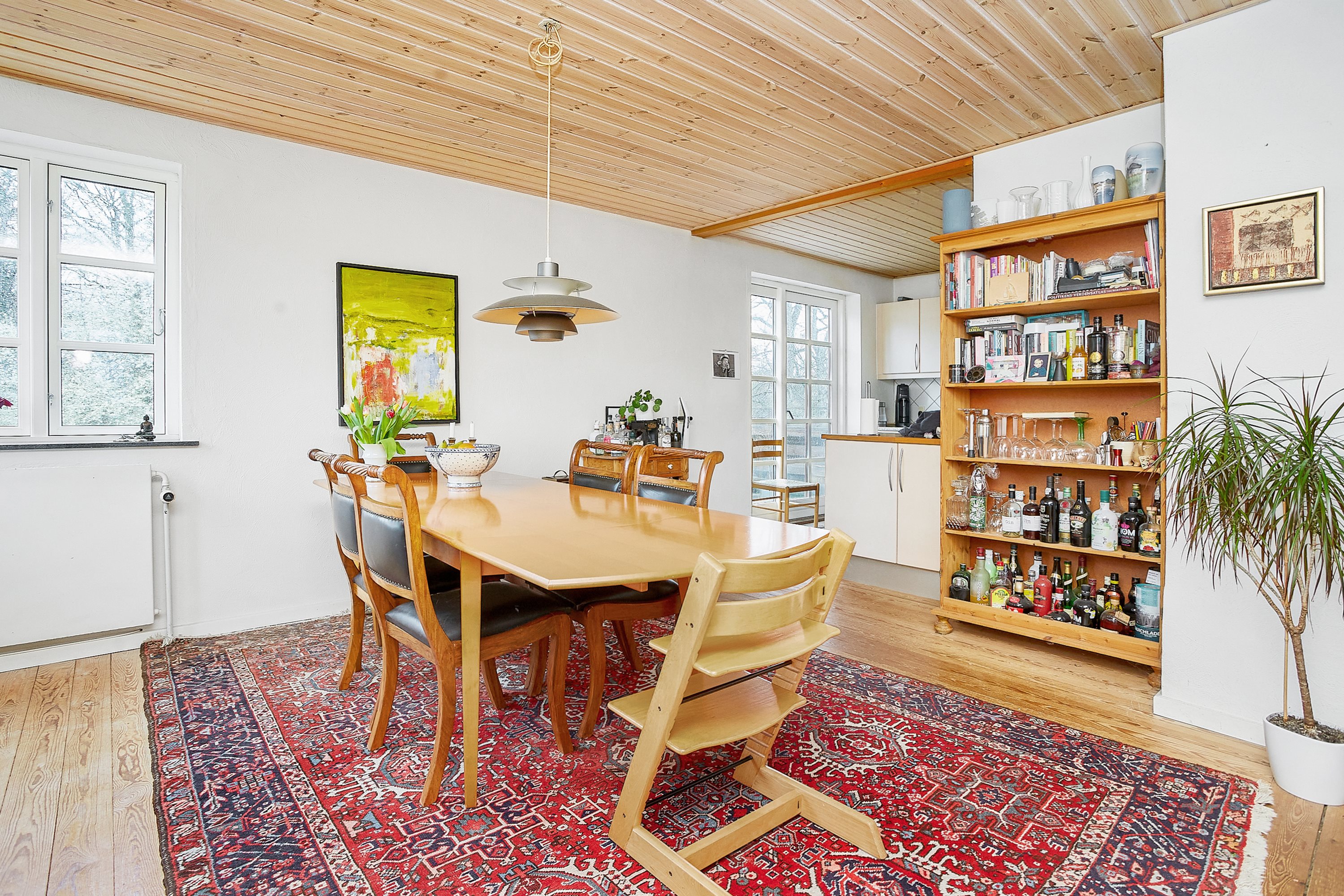 Fremhævet stue billede i fuldskærmstilstand. Billede af Hanstedvej 1, 8700 Horsens