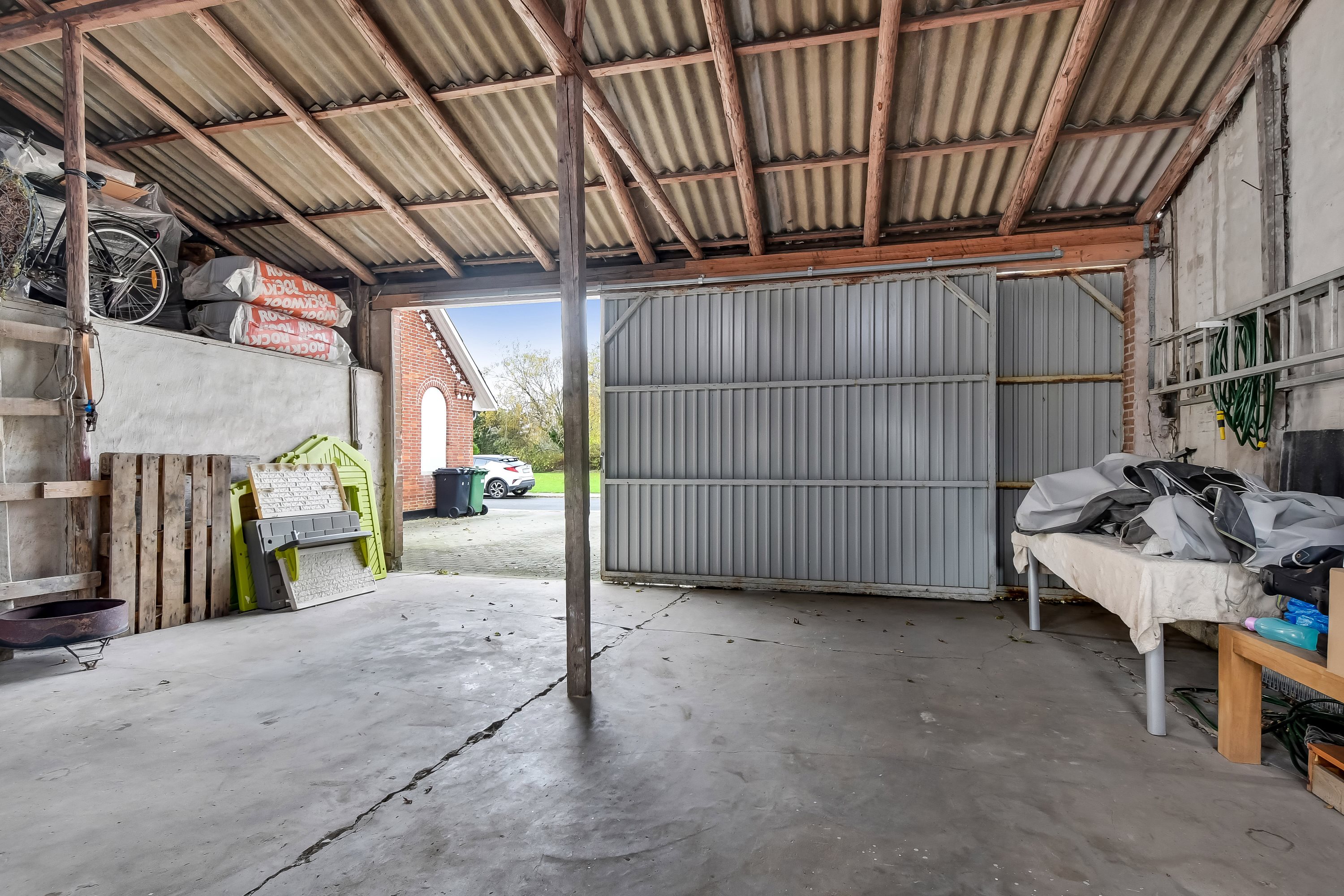 Fremhævet udhus billede i fuldskærmstilstand. Billede af Kærvej 10, 7650 Bøvlingbjerg