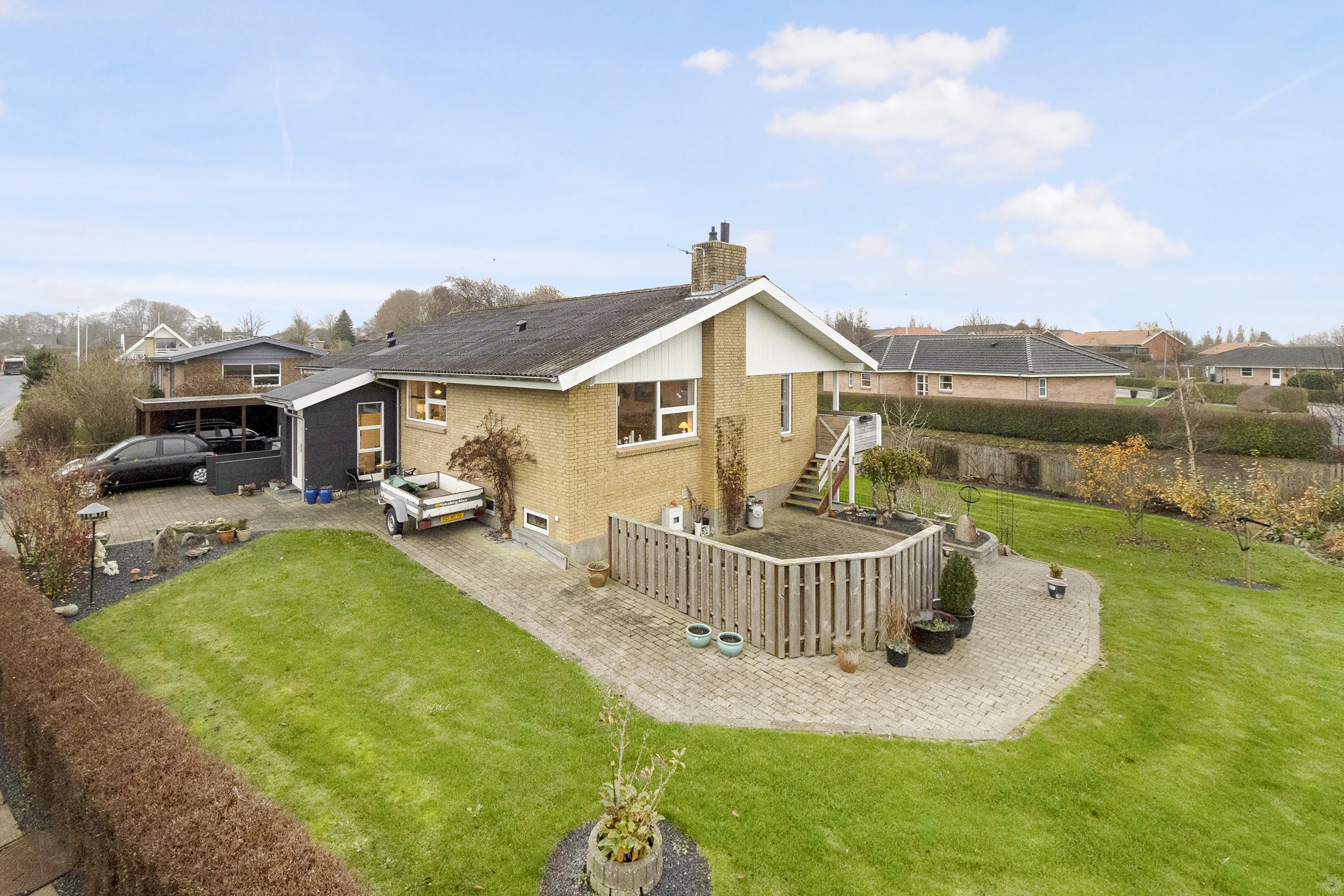 Miniaturebillede 1: ejendommen. Billede af Vesterled 2, Øster Jølby, 7950 Erslev