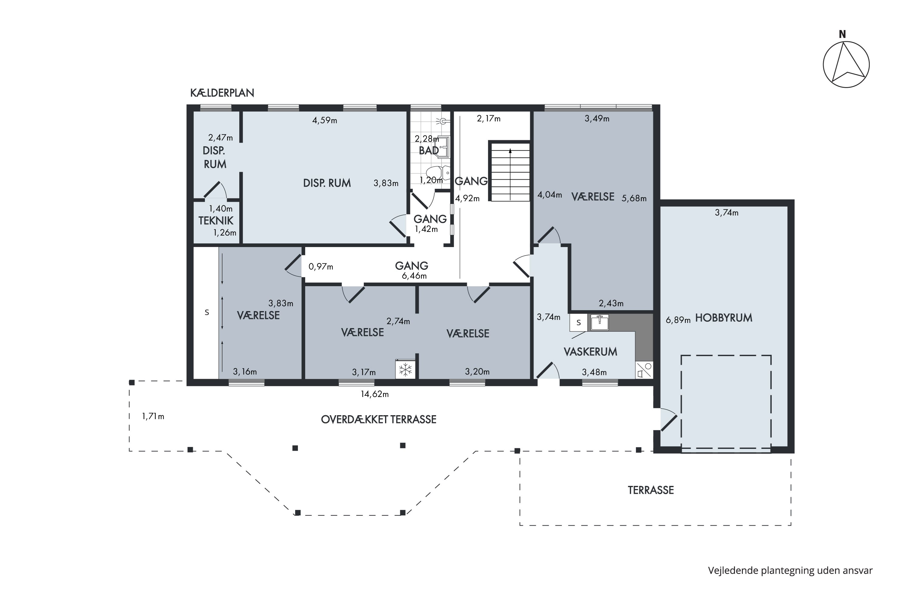 Plantegninger billede af Vesterled 2, Øster Jølby, 7950 Erslev