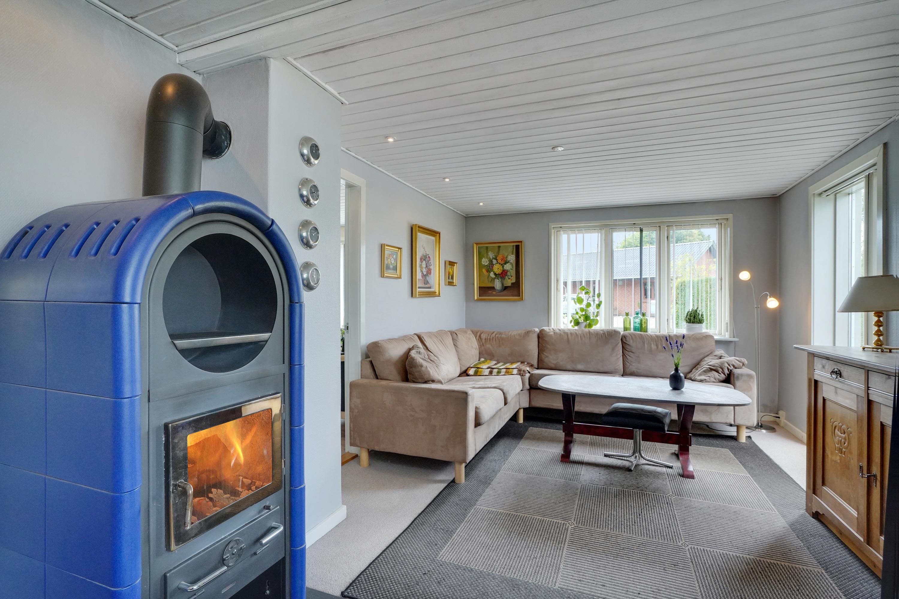 Fremhævet stue billede i fuldskærmstilstand. Billede af Naltoftevej 35, Borbjerg, 7500 Holstebro