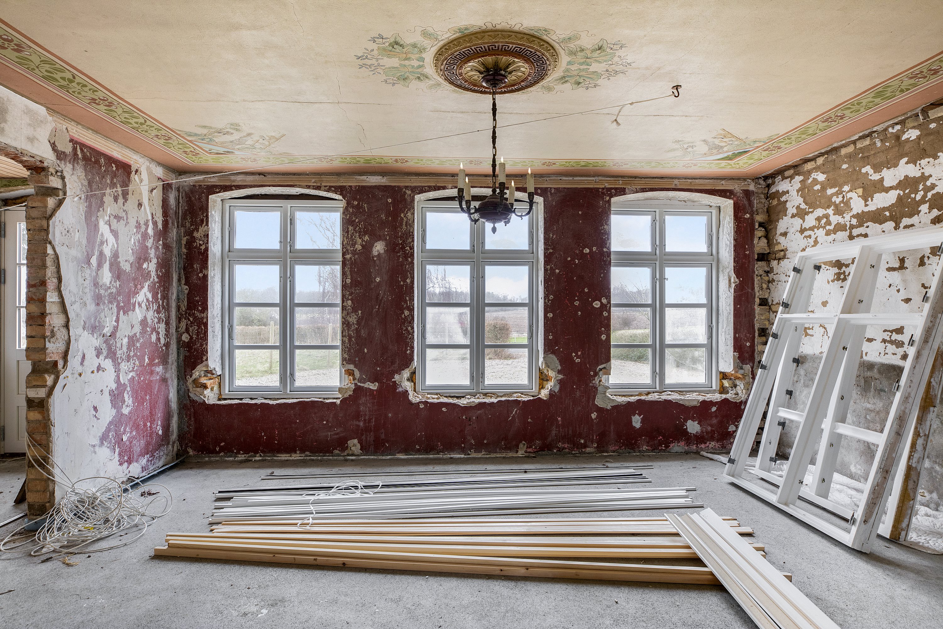 Fremhævet stue billede i fuldskærmstilstand. Billede af Skærtoft 11, Østerholm, 6440 Augustenborg