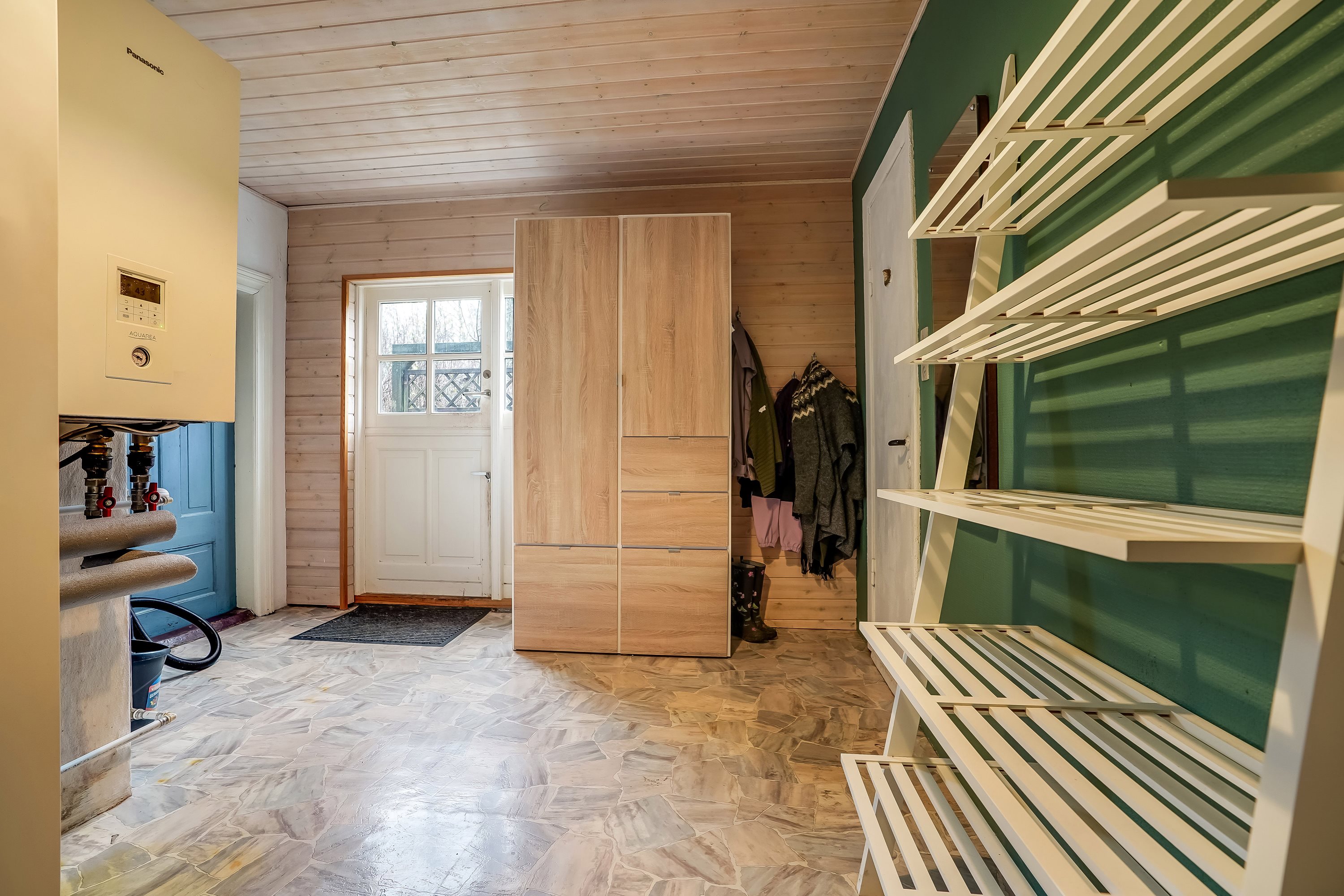 Fremhævet andet billede i fuldskærmstilstand. Billede af Firhøjvej 1, Hammer, 7160 Tørring