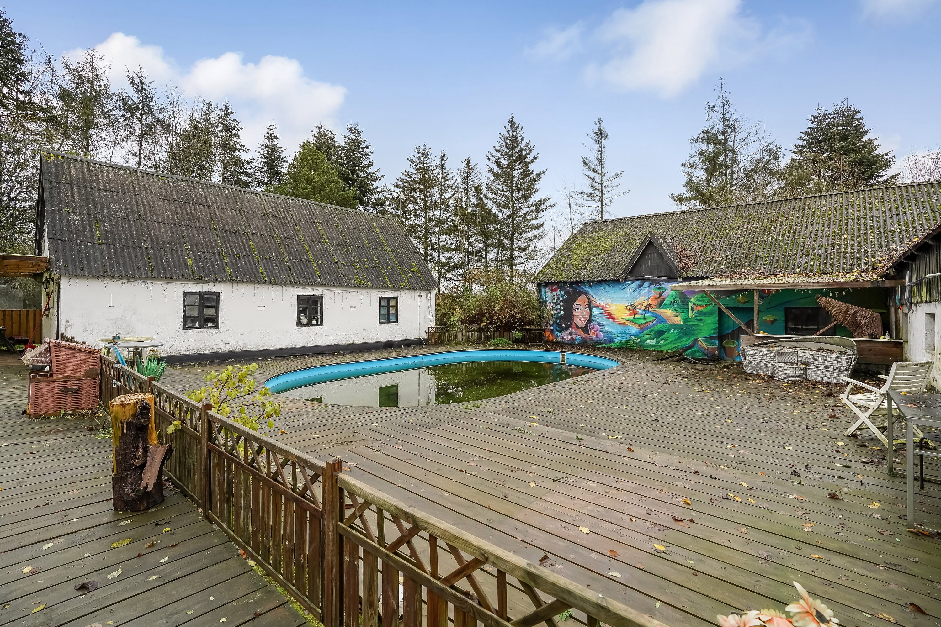 Fremhævet ejendommen billede i fuldskærmstilstand. Billede af Firhøjvej 1, Hammer, 7160 Tørring