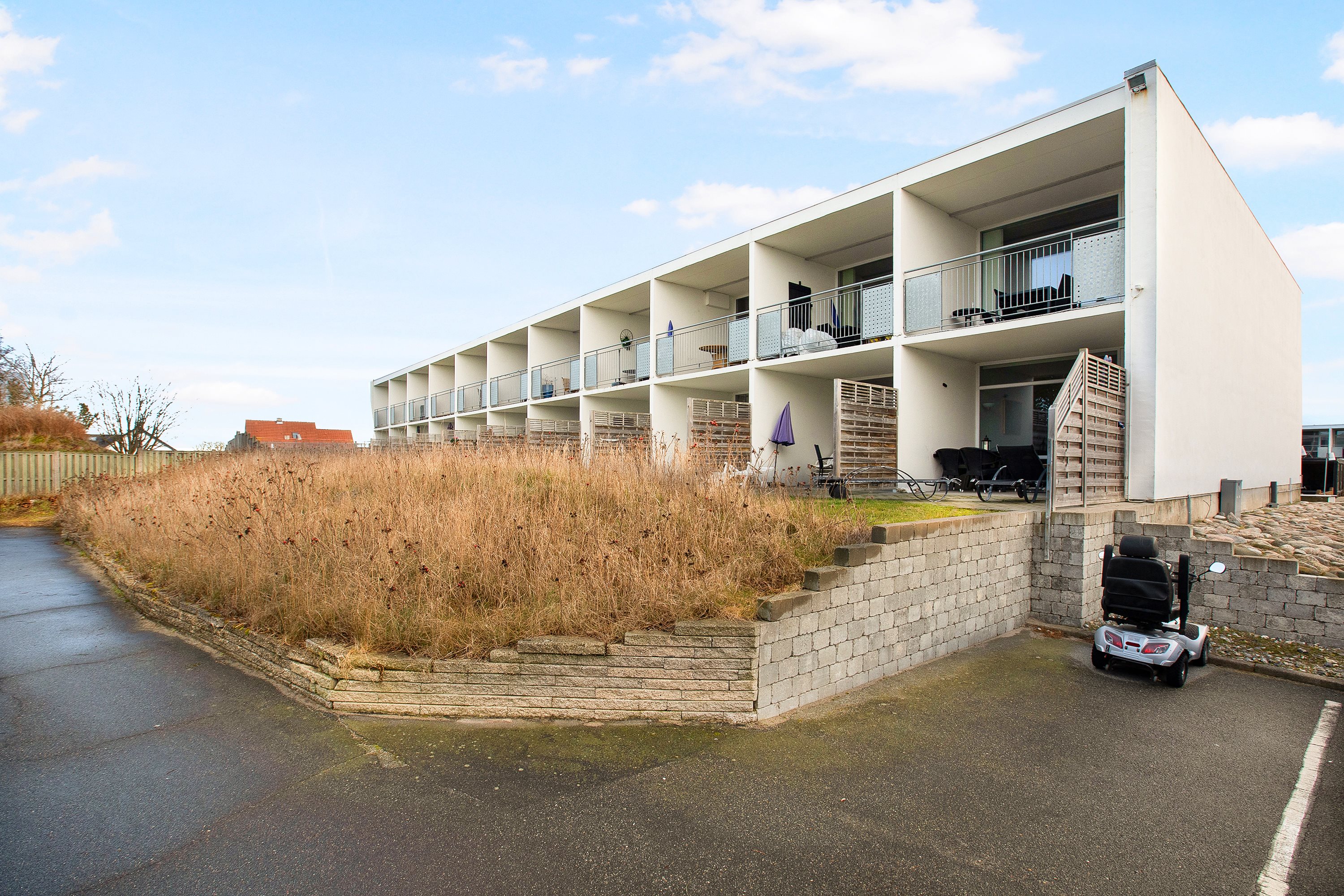 Fremhævet ejendommen billede i fuldskærmstilstand. Billede af Fægangsvej 11D, st.. 110., Bønnerup Strand, 8585 Glesborg