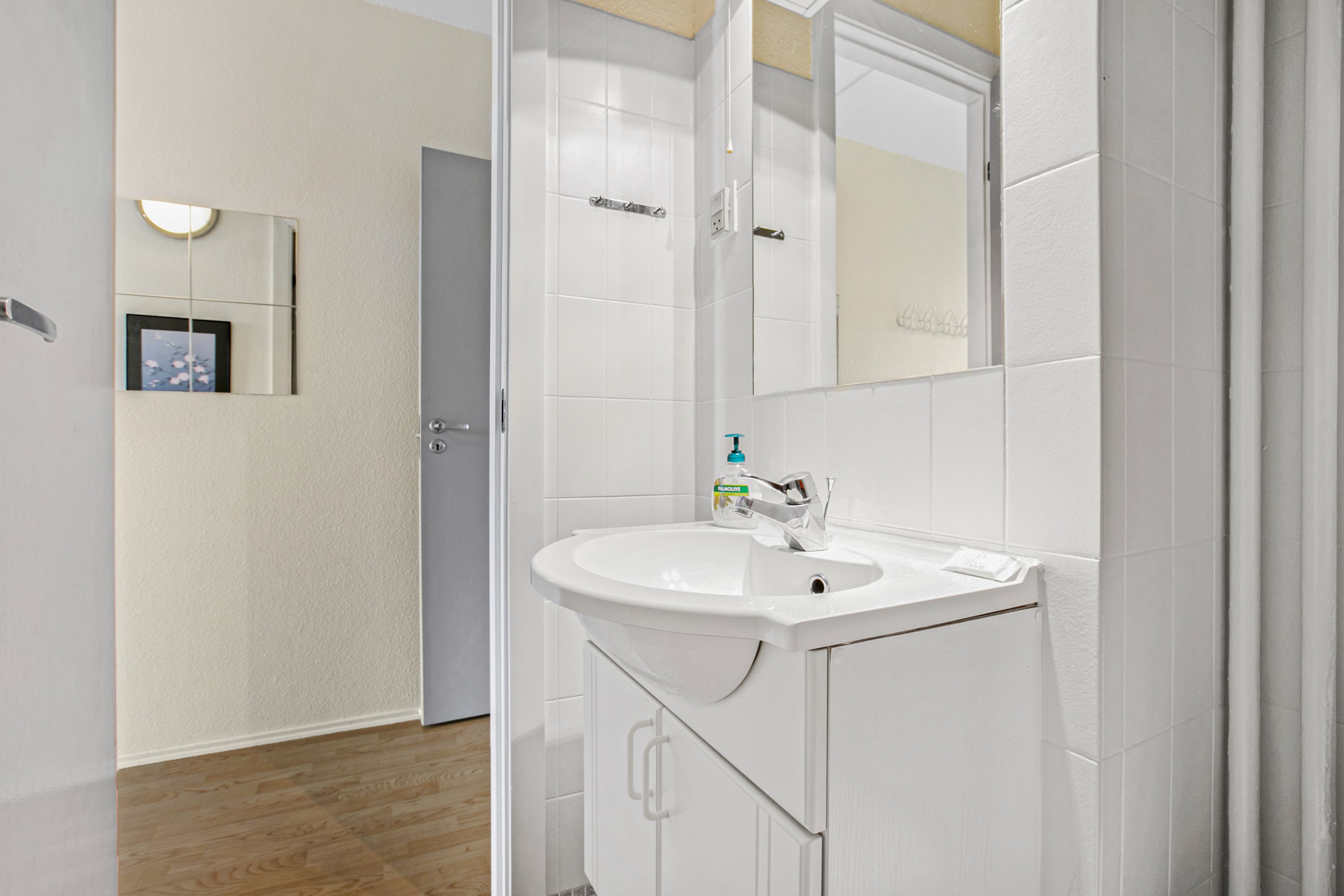 Fremhævet badeværelse billede i fuldskærmstilstand. Billede af Fægangsvej 11D, st.. 110., Bønnerup Strand, 8585 Glesborg