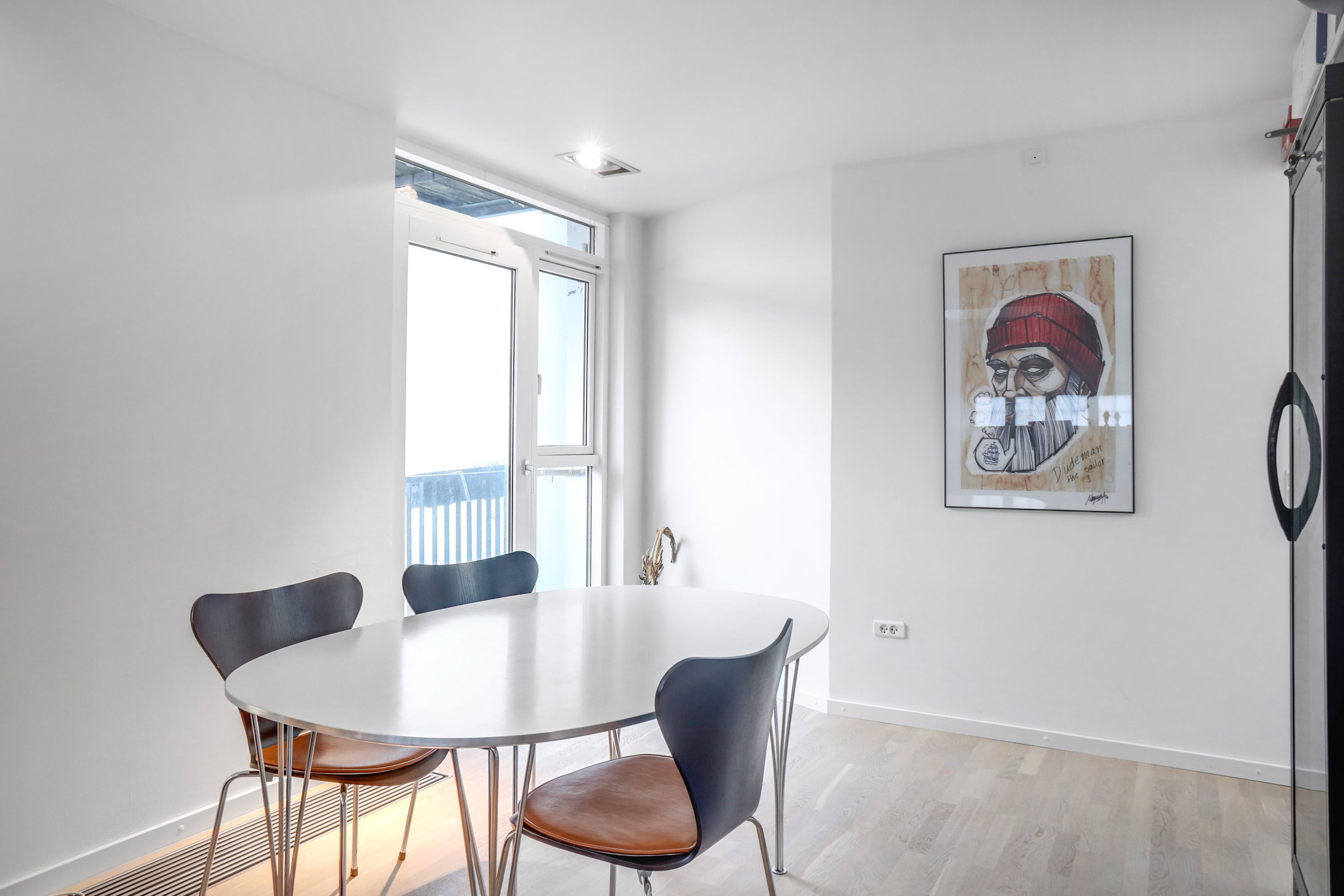 Fremhævet stue billede i fuldskærmstilstand. Billede af Nytorv 3H, 8800 Viborg