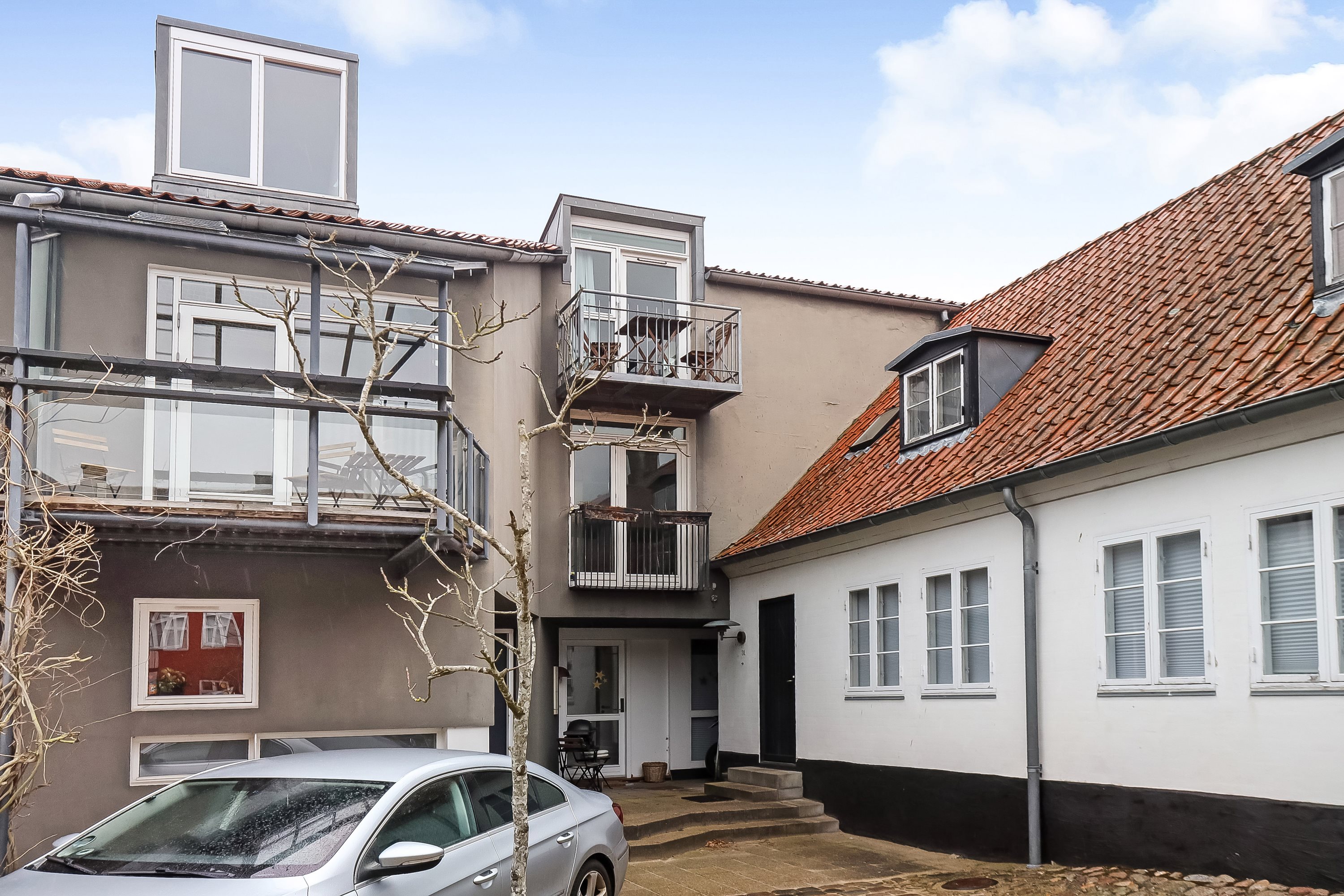 Fremhævet ejendommen billede i fuldskærmstilstand. Billede af Nytorv 3H, 8800 Viborg