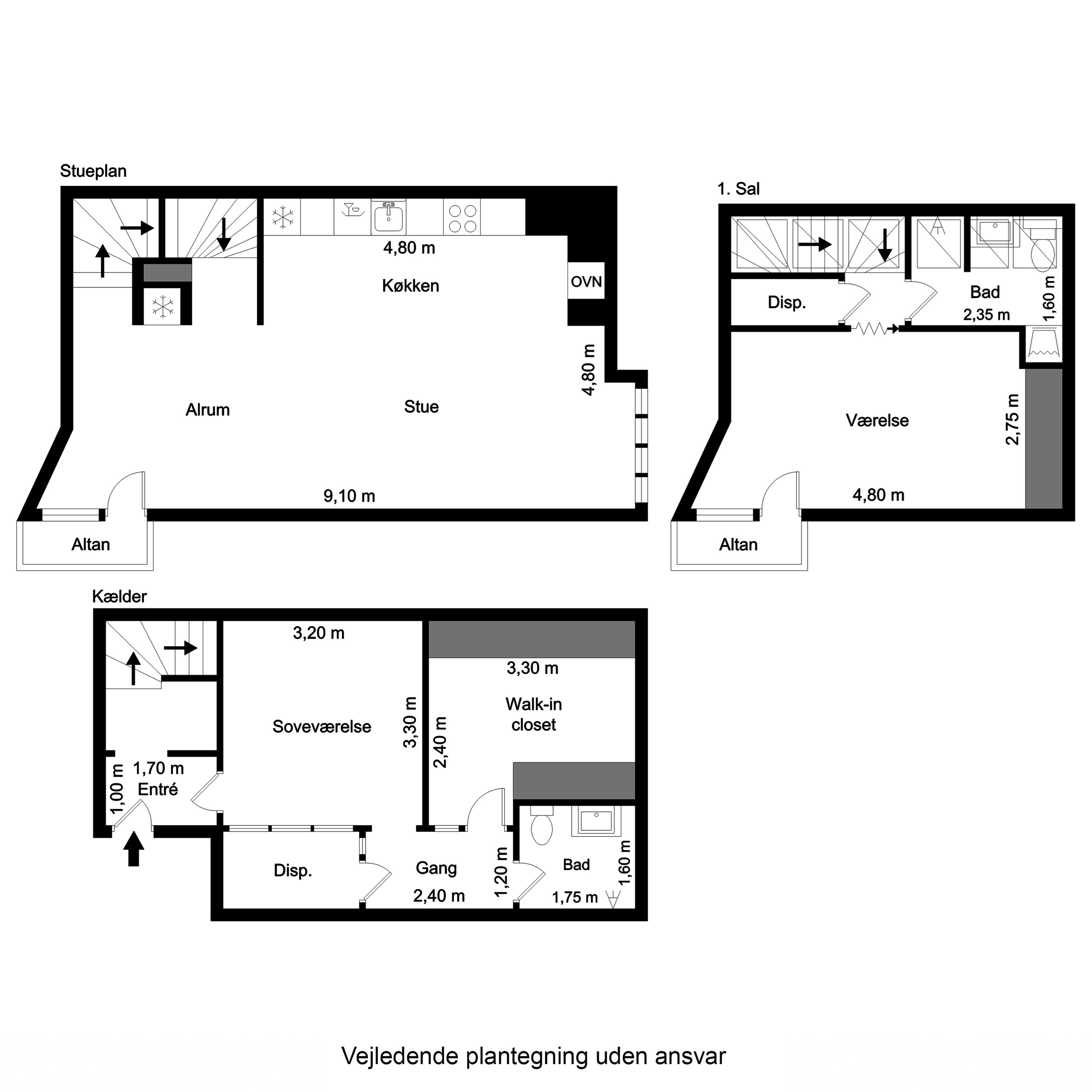 Plantegninger billede af Nytorv 3H, 8800 Viborg