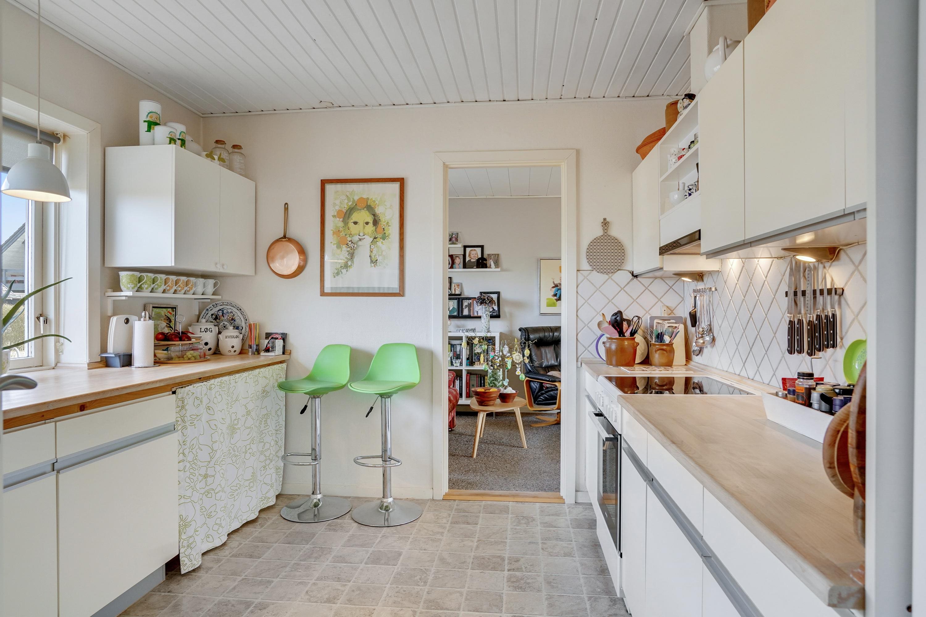 Fremhævet køkken billede i fuldskærmstilstand. Billede af Nygade 57, 6650 Brørup