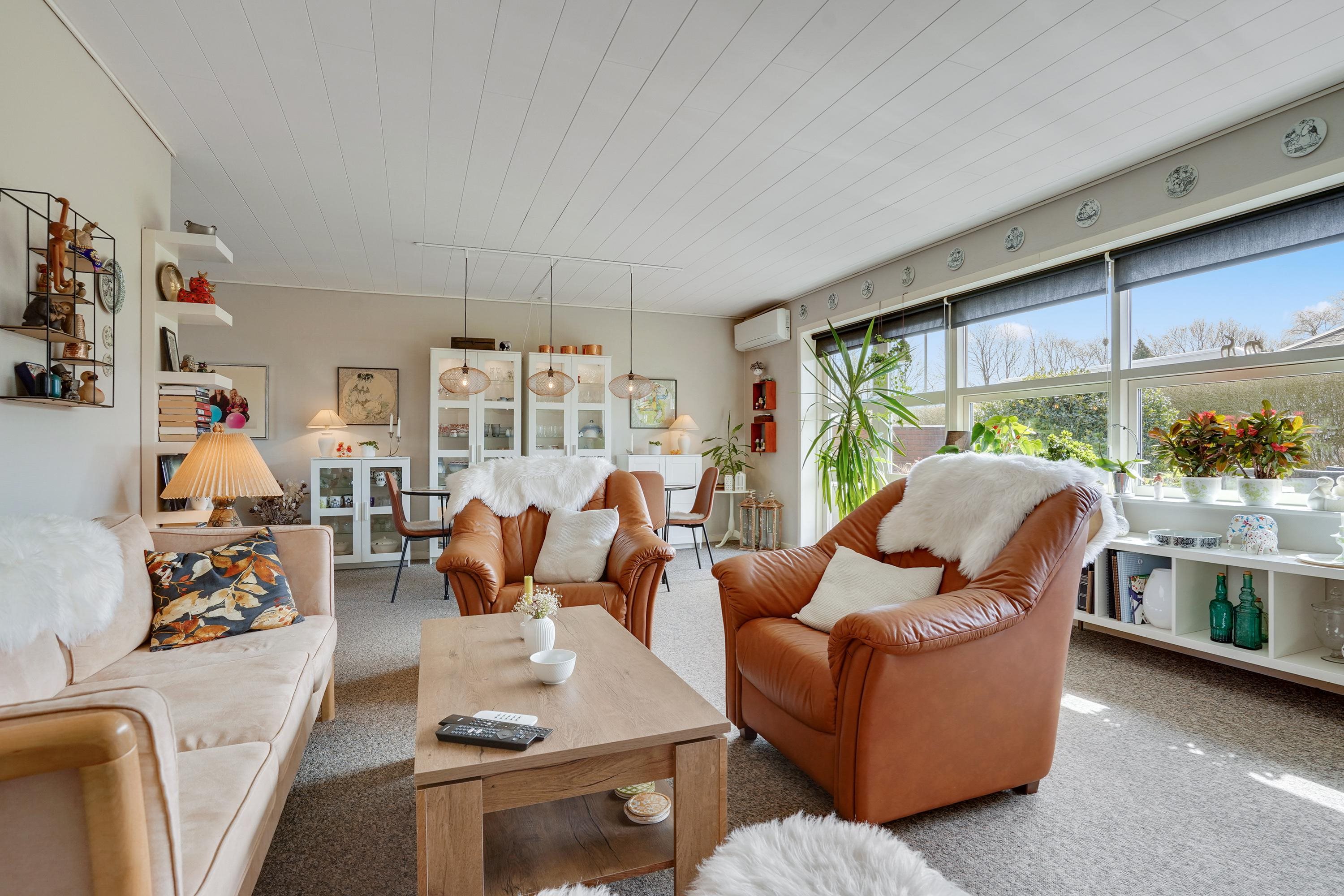 Fremhævet stue billede i fuldskærmstilstand. Billede af Nygade 57, 6650 Brørup