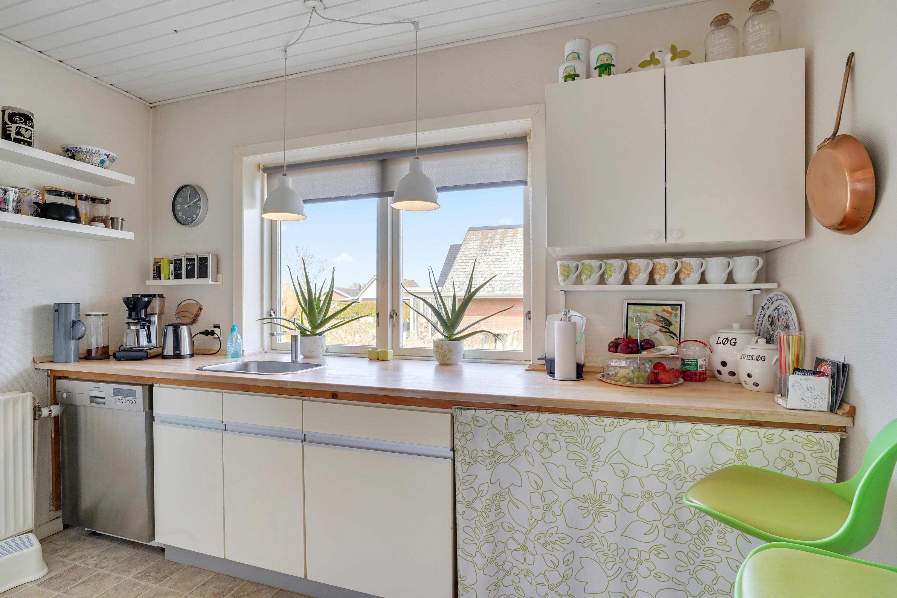 Fremhævet køkken billede i fuldskærmstilstand. Billede af Nygade 57, 6650 Brørup