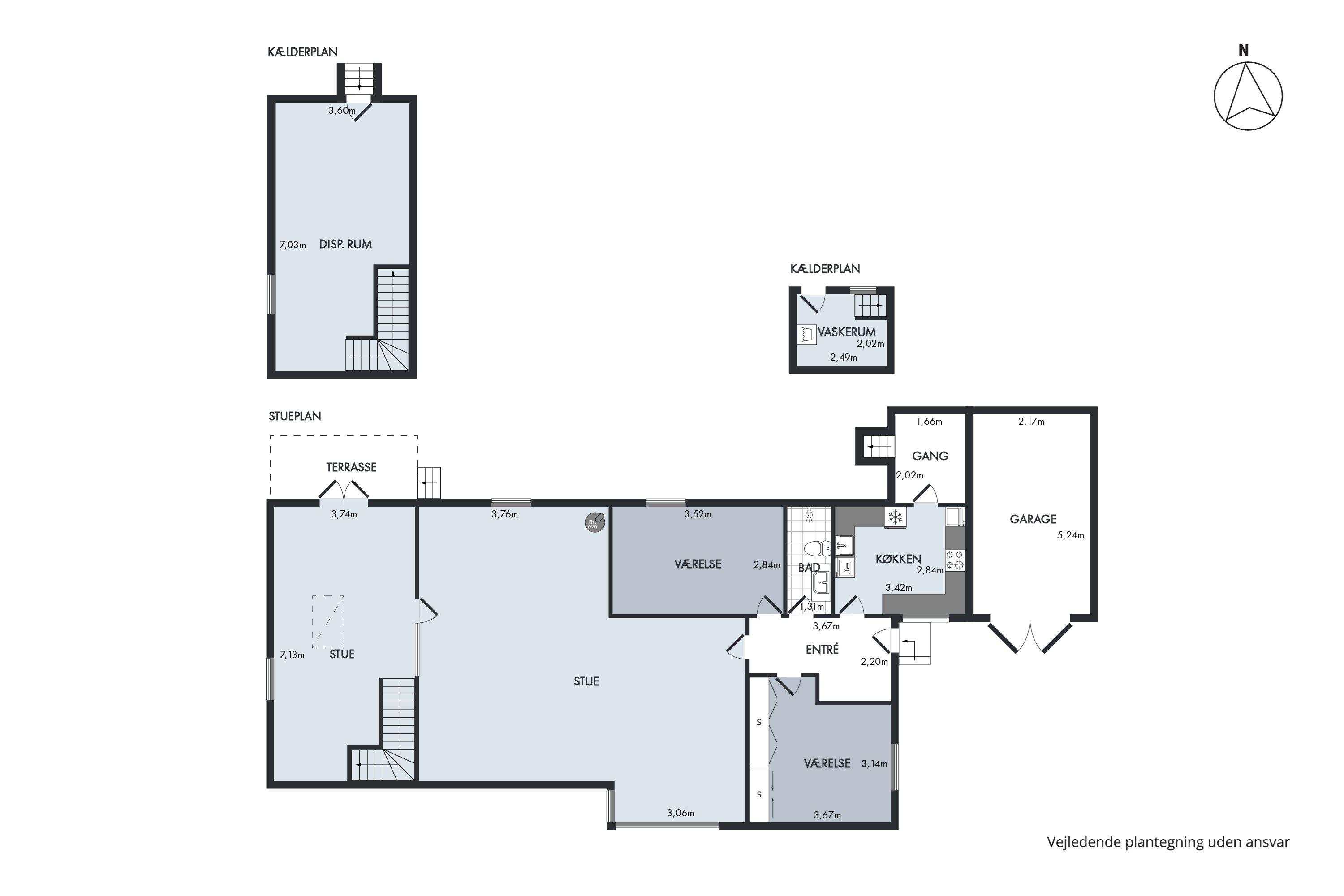 Plantegninger billede af Bogensevej 54, Bukkerup, 5620 Glamsbjerg