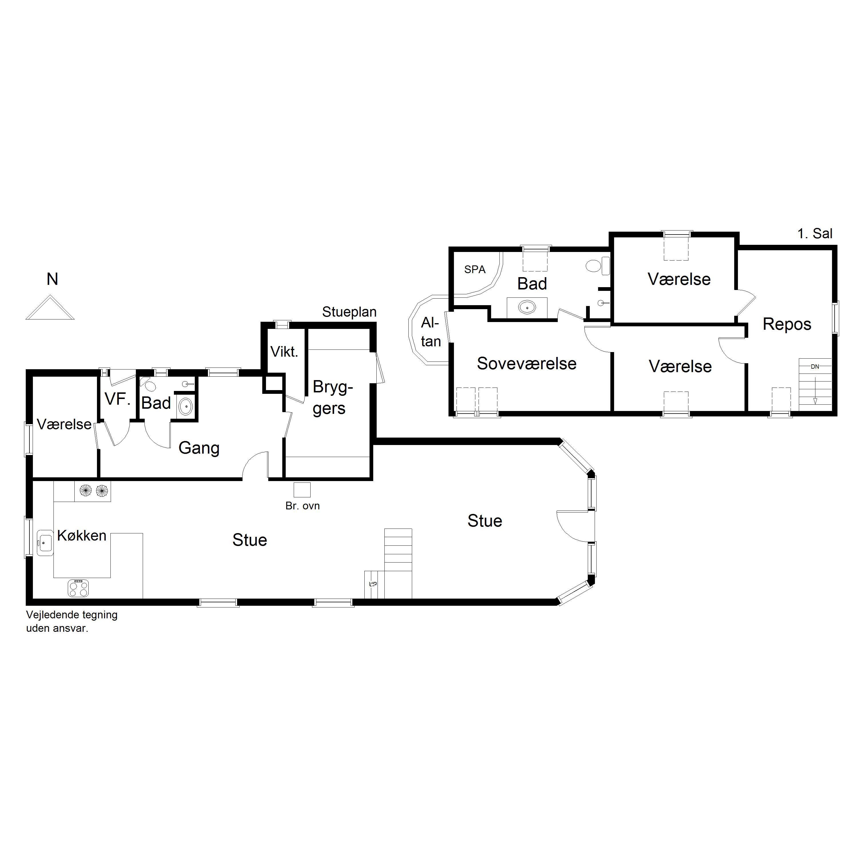 Plantegninger billede af P.A. Madvigs Vej 28, 6100 Haderslev