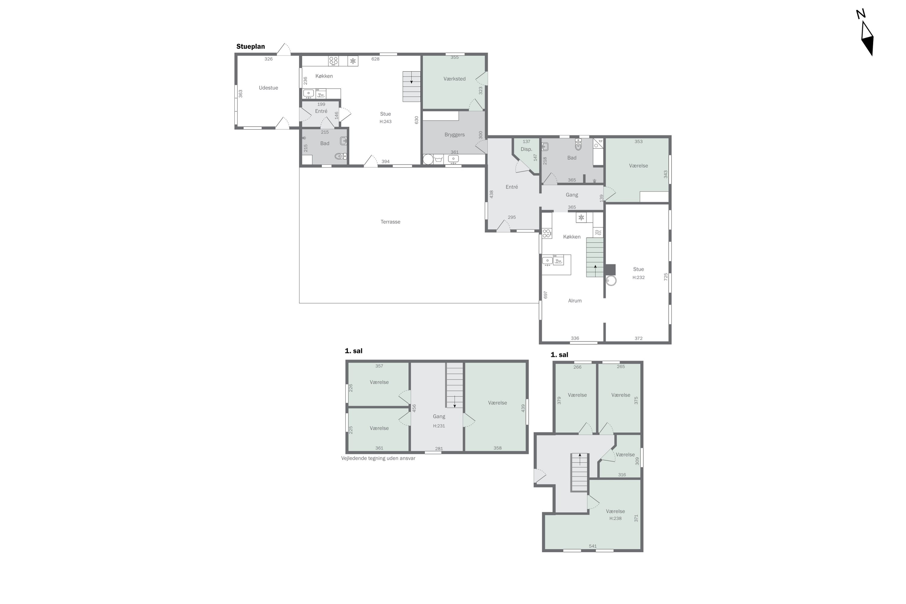 Plantegninger billede af Knottivej 3, Vorupør, 7700 Thisted
