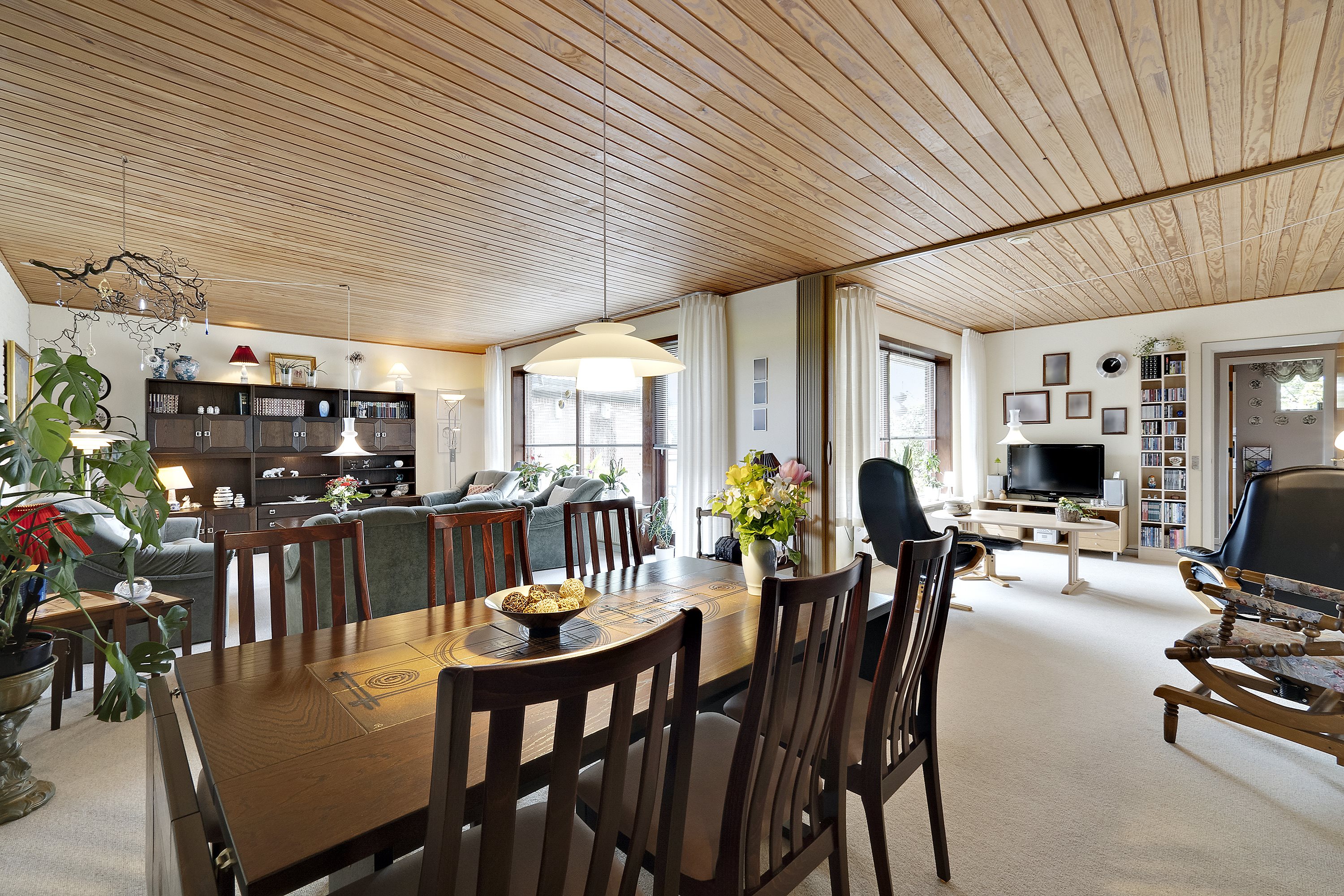 Fremhævet stue billede i fuldskærmstilstand. Billede af Nørvej 20, V Hvidbjerg, 7960 Karby