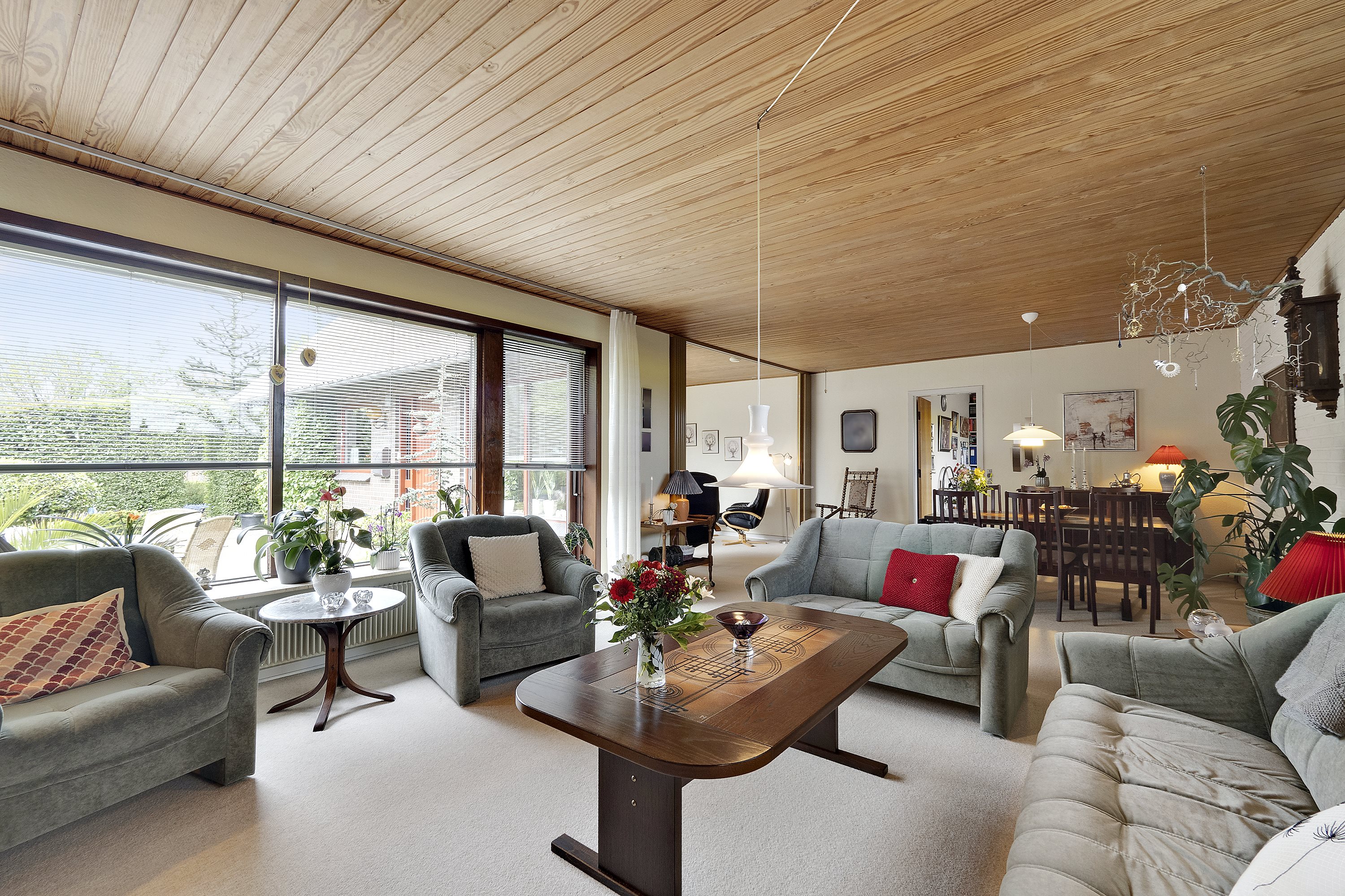 Fremhævet stue billede i fuldskærmstilstand. Billede af Nørvej 20, V Hvidbjerg, 7960 Karby