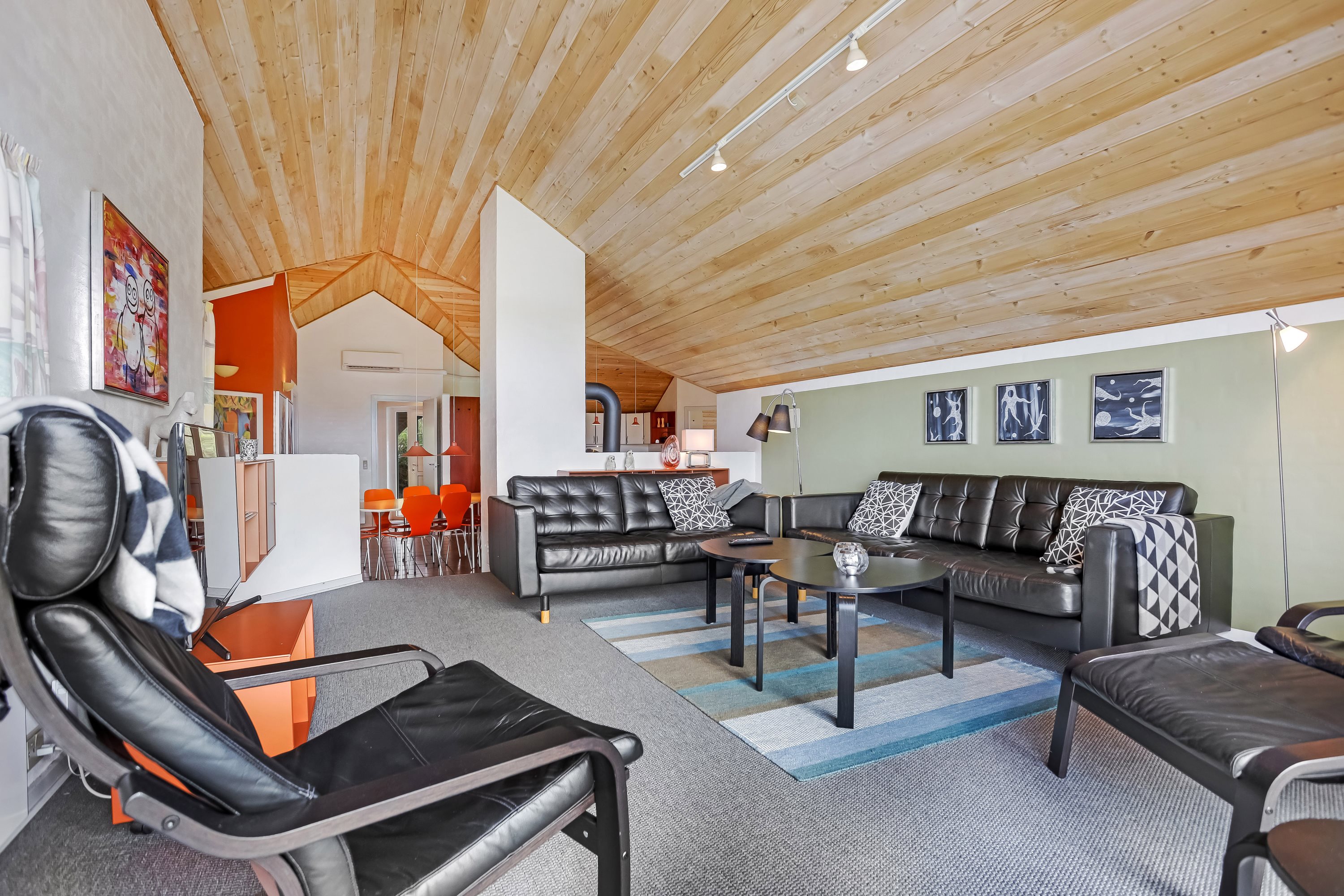 Fremhævet stue billede i fuldskærmstilstand. Billede af Fyrvej 41E, 6857 Blåvand