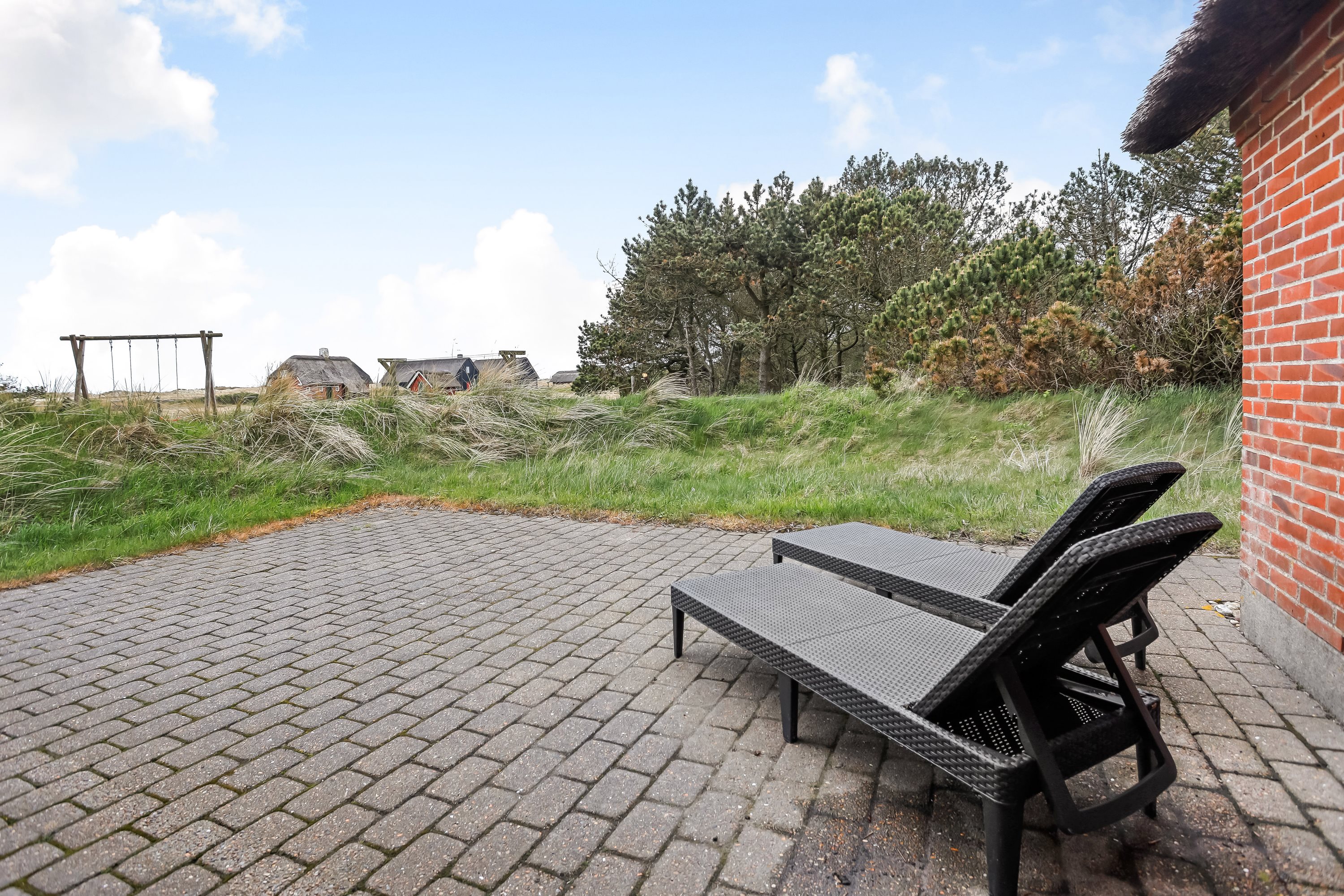 Fremhævet terrasse billede i fuldskærmstilstand. Billede af Fyrvej 41E, 6857 Blåvand