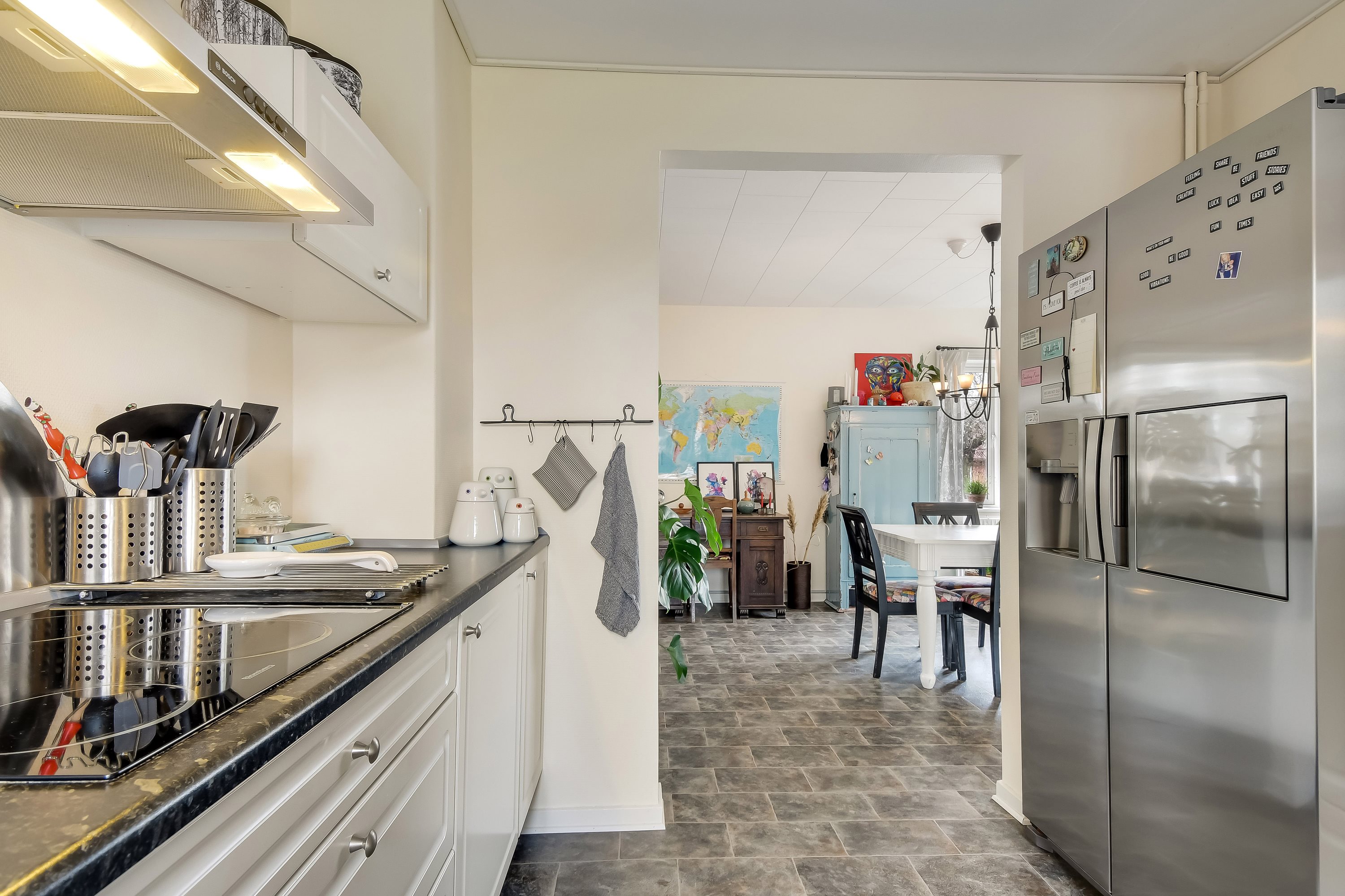 Fremhævet køkken billede i fuldskærmstilstand. Billede af Vestre Hovedgade 27, 7560 Hjerm