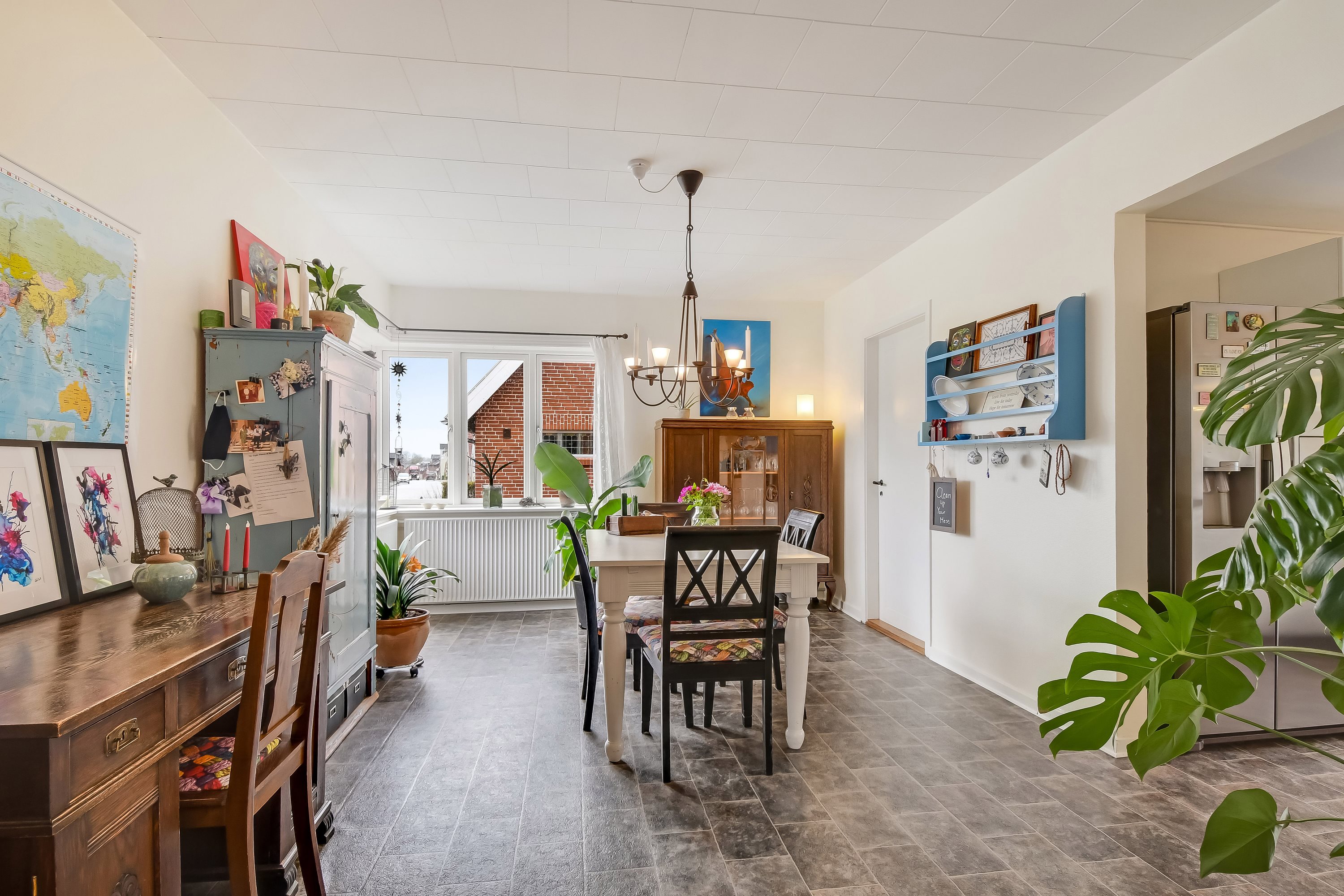 Fremhævet spisestue billede i fuldskærmstilstand. Billede af Vestre Hovedgade 27, 7560 Hjerm