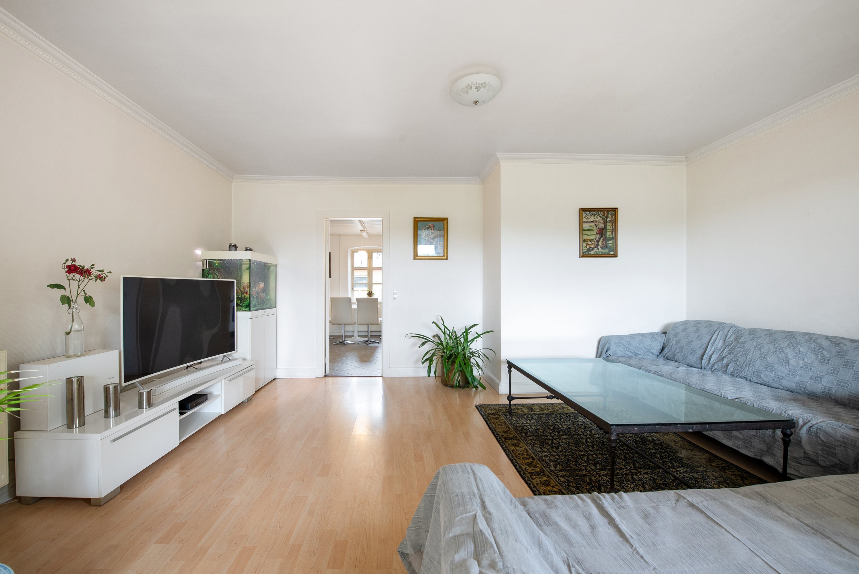 Fremhævet stue billede i fuldskærmstilstand. Billede af Sørupvej 21, 4863 Eskilstrup