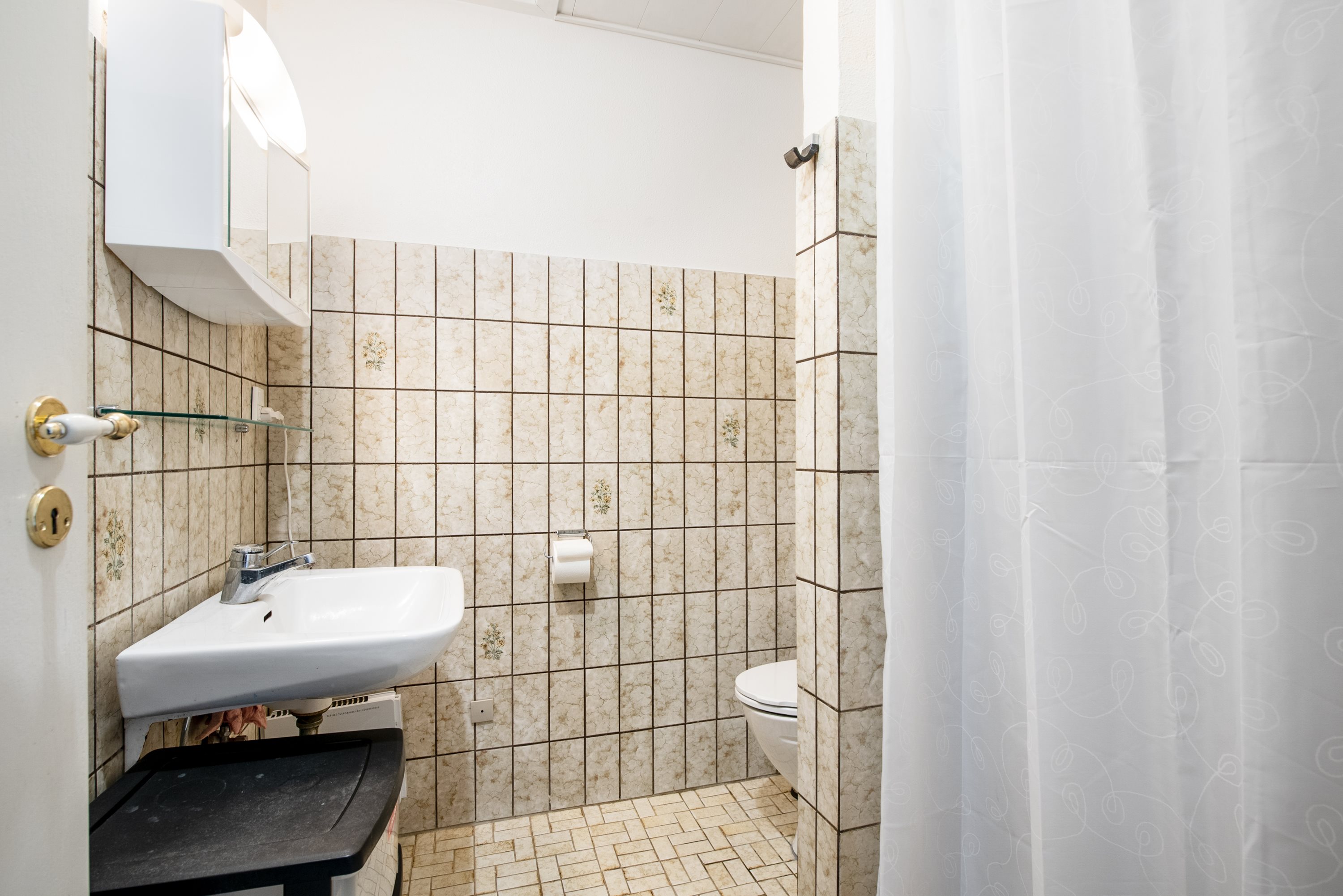 Fremhævet badeværelse billede i fuldskærmstilstand. Billede af Sørupvej 21, 4863 Eskilstrup