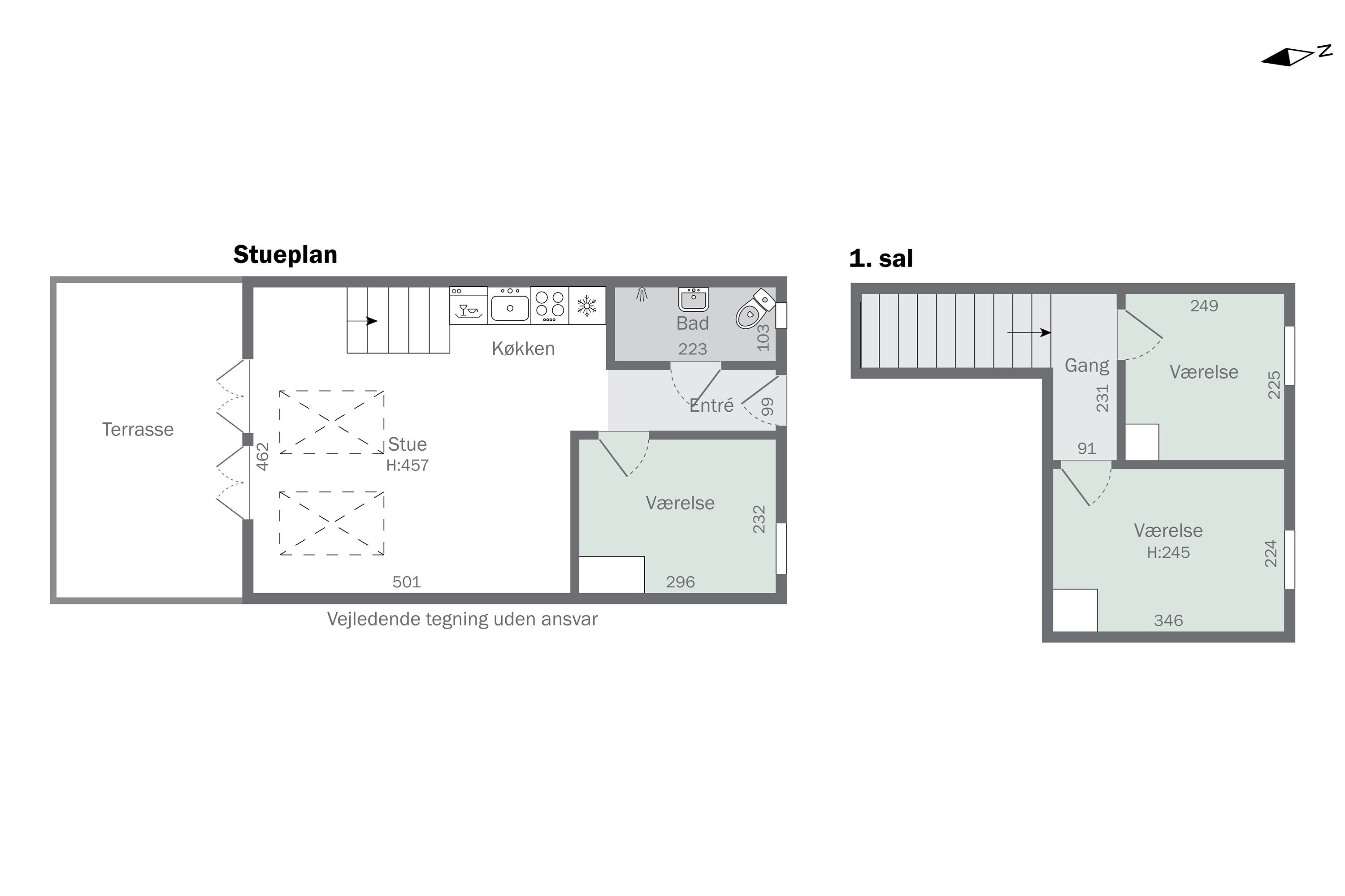 Plantegninger billede af Agger Havn Feriecenter 63, Agger, 7770 Vestervig