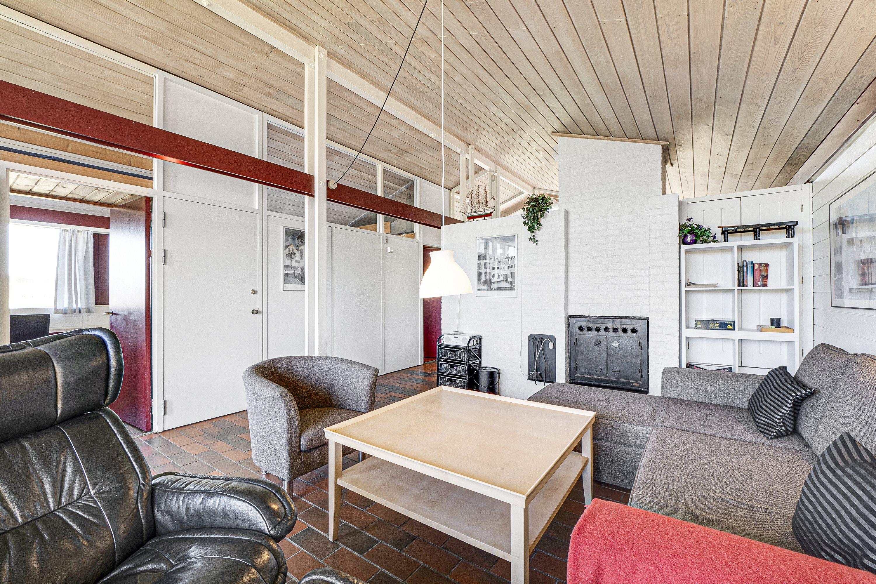 Fremhævet stue billede i fuldskærmstilstand. Billede af Solskinsvej 25, Vigsø, 7730 Hanstholm