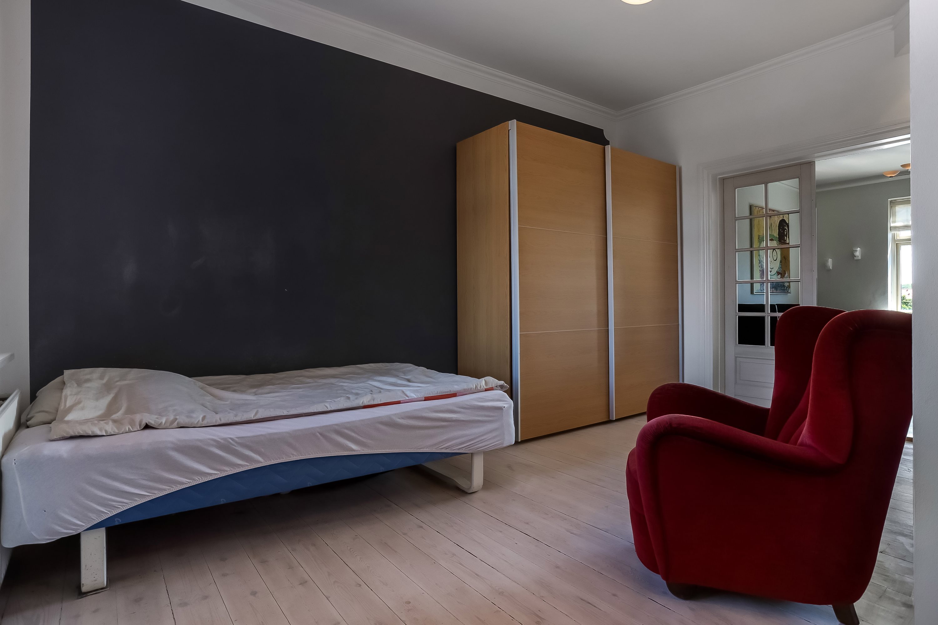 Fremhævet soveværelse billede i fuldskærmstilstand. Billede af Drewsensvej 64, 1. th., Midtbyen, 8600 Silkeborg