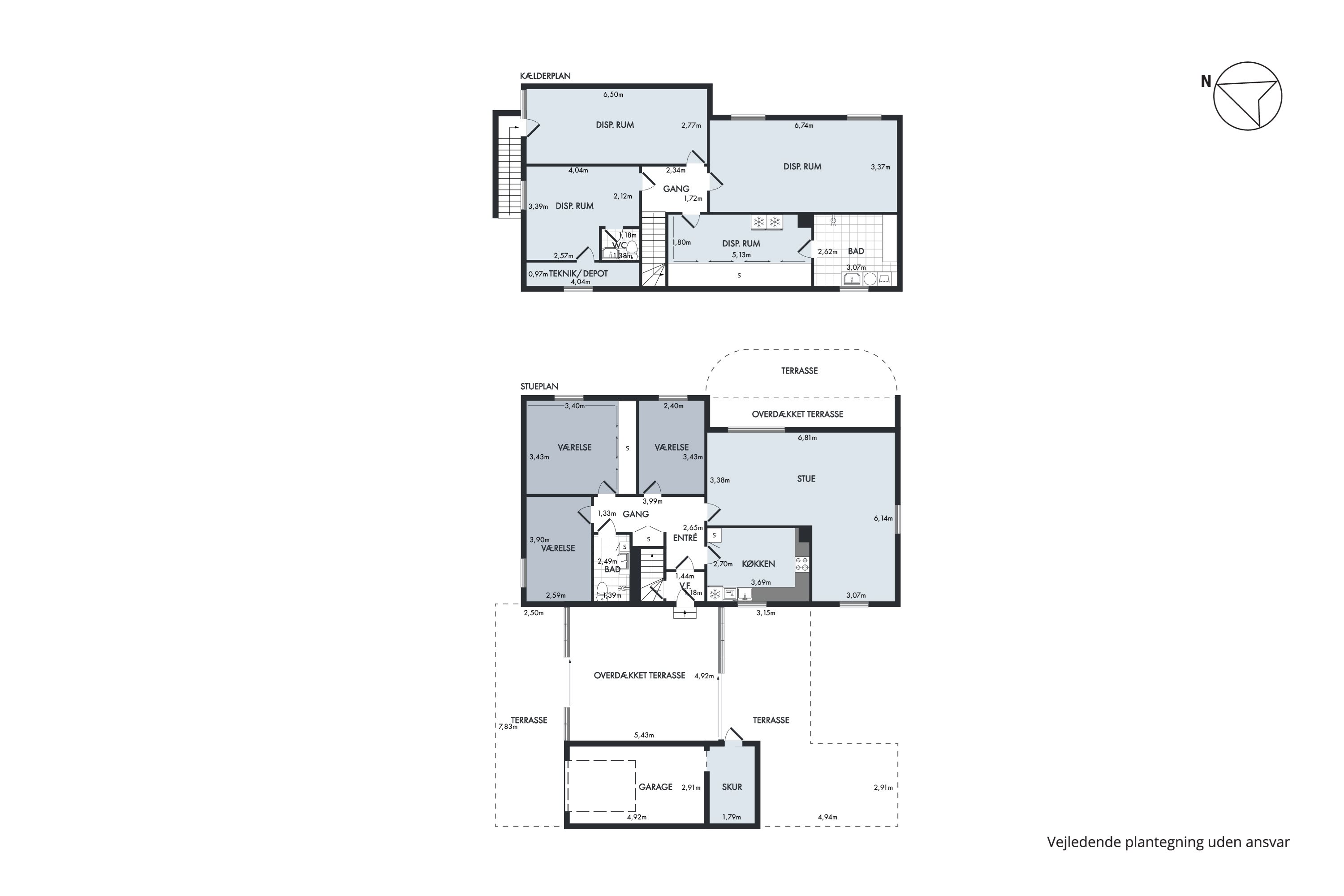 Plantegninger billede af Absalonsvej 1, 8960 Randers SØ