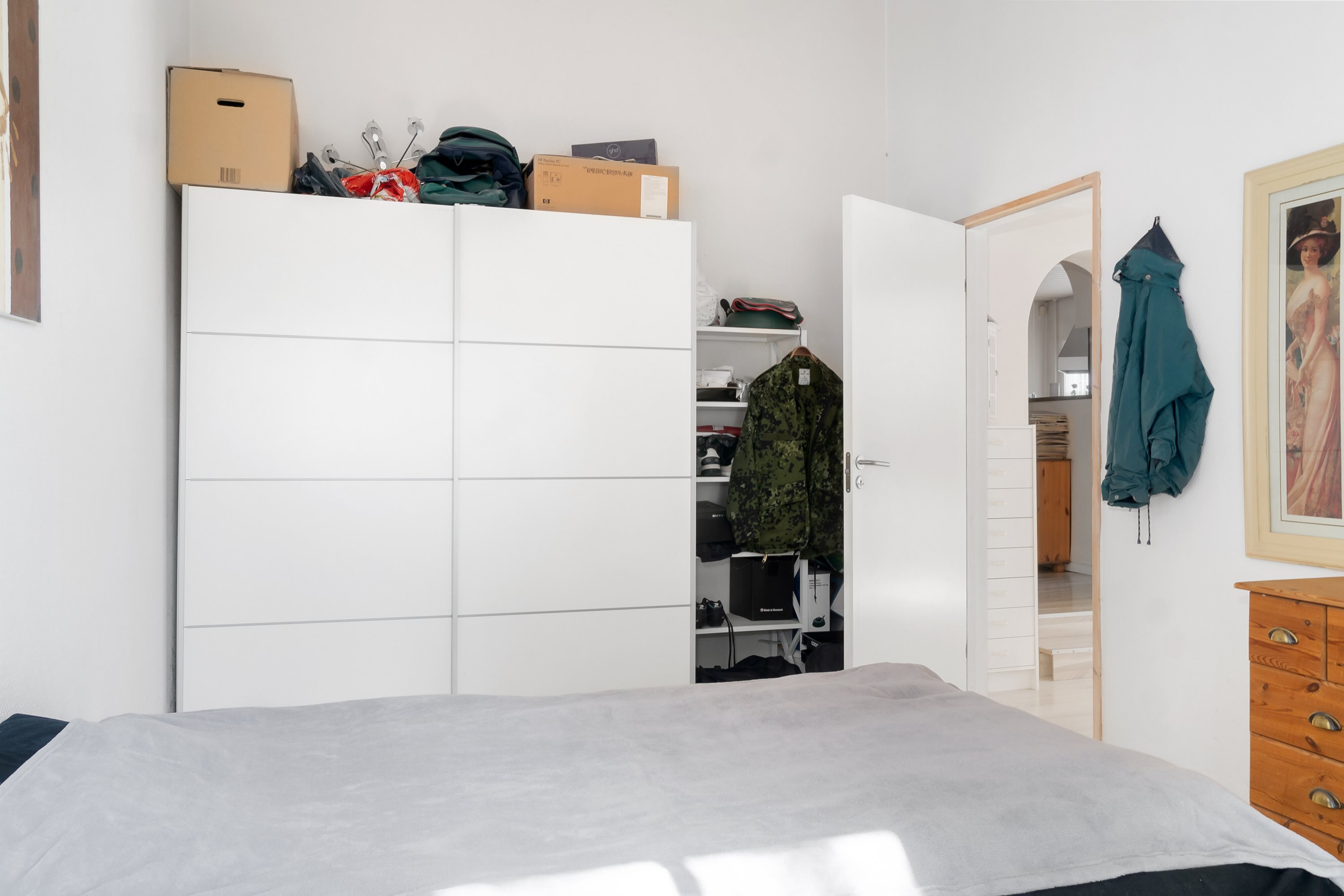 Fremhævet soveværelse billede i fuldskærmstilstand. Billede af Tømmerupvej 31, 4400 Kalundborg