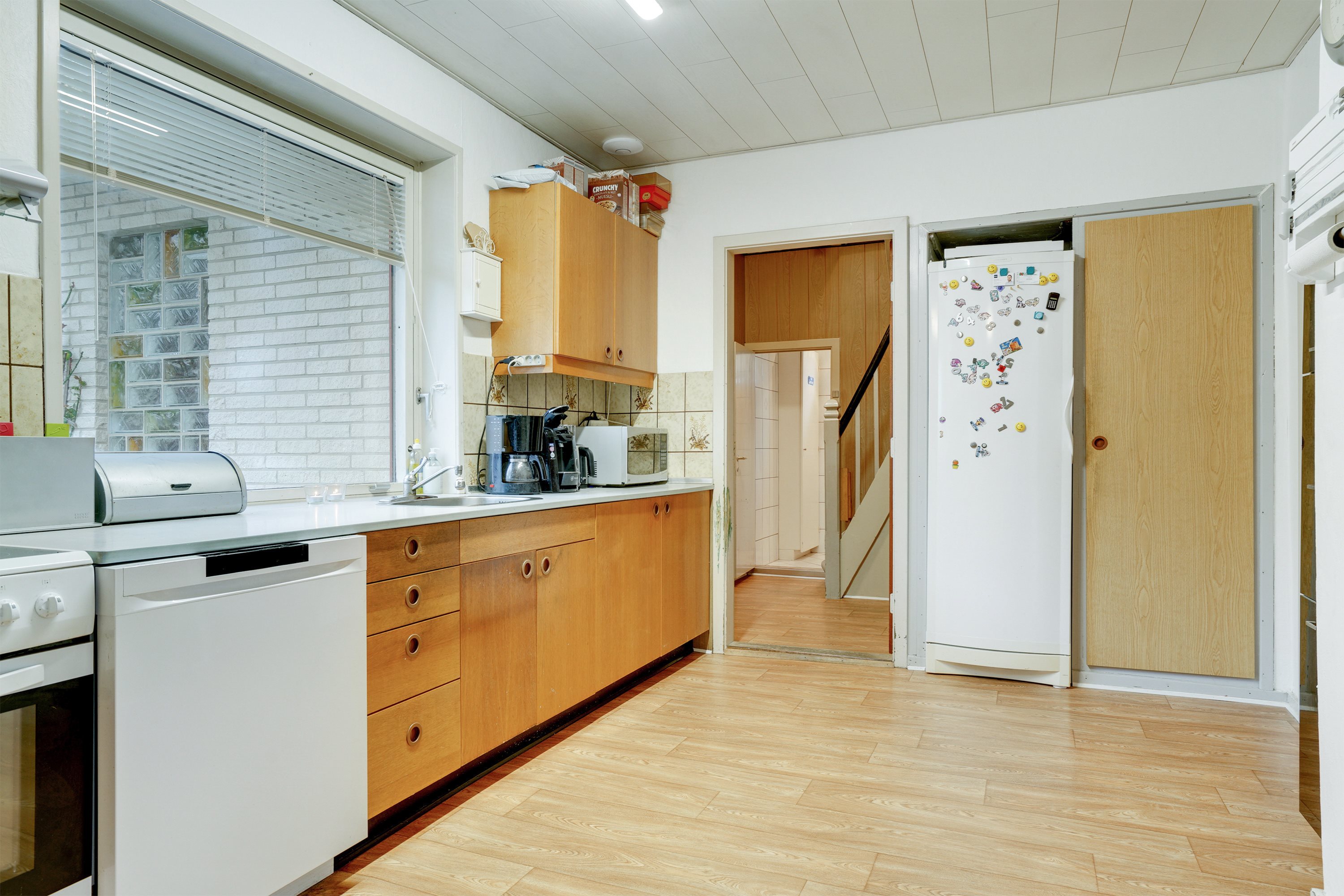 Fremhævet køkken billede i fuldskærmstilstand. Billede af Mygdalvej 5, Asdal, 9850 Hirtshals