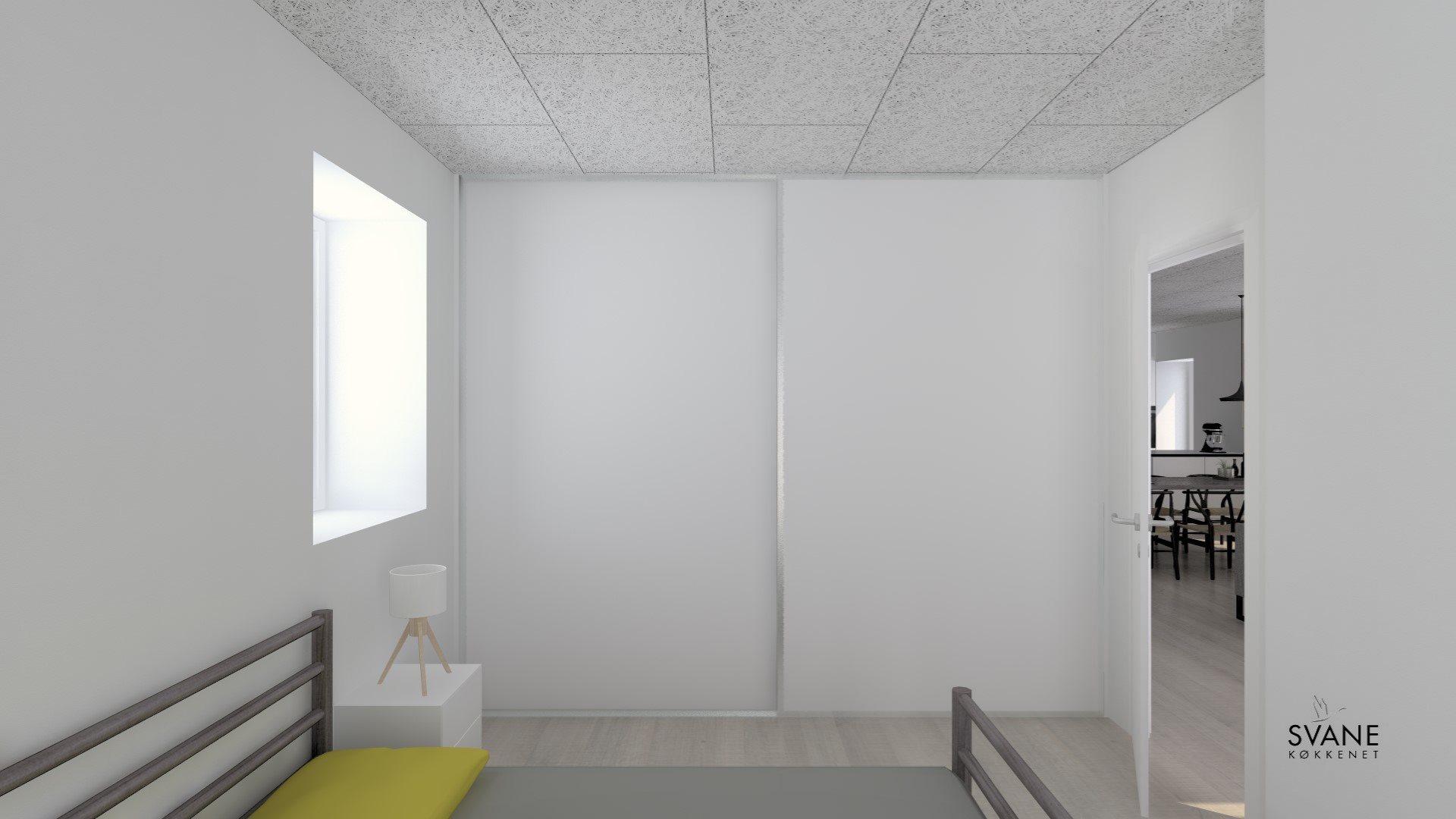 Fremhævet soveværelse billede i fuldskærmstilstand. Billede af Højgårdsparken 5a, 7560 Hjerm