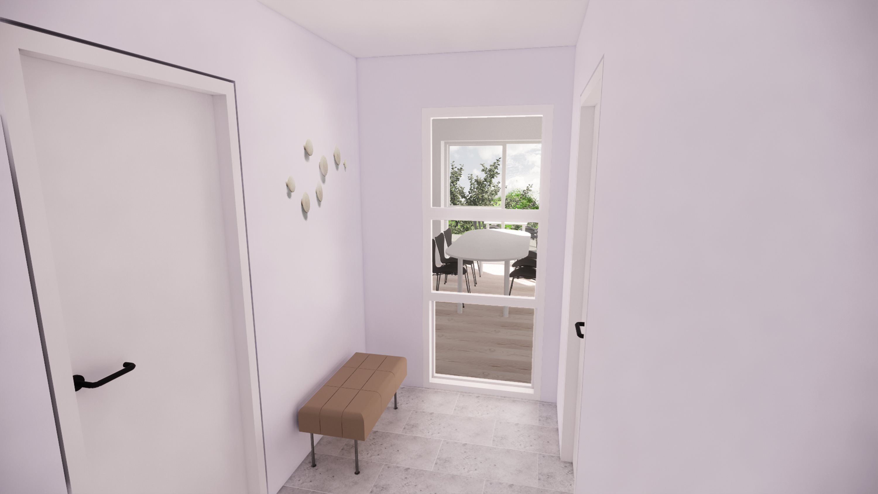 Fremhævet entré billede i fuldskærmstilstand. Billede af Højgårdsparken 1, 7560 Hjerm