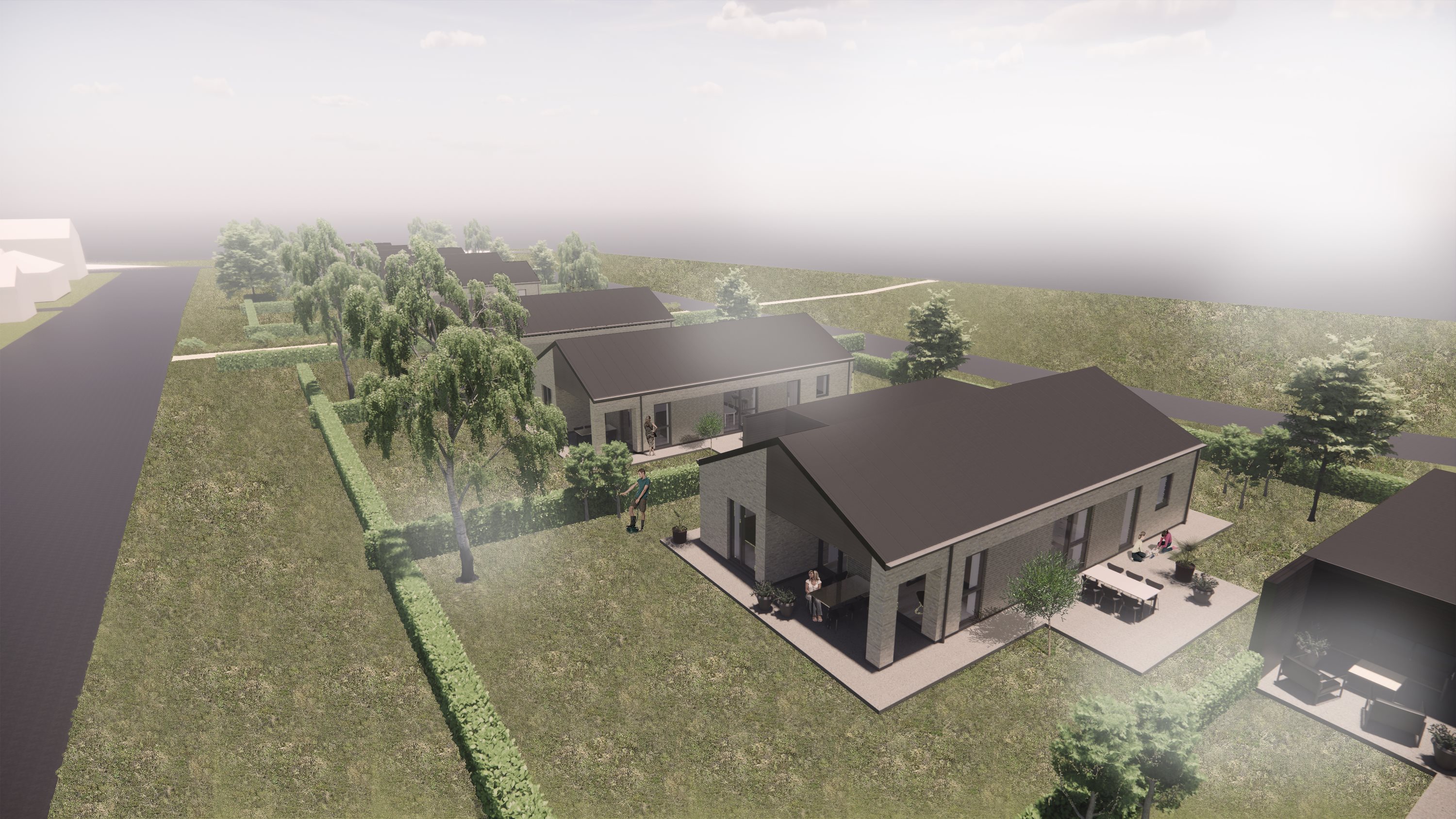 Fremhævet andet billede i fuldskærmstilstand. Billede af Højgårdsparken 1, 7560 Hjerm