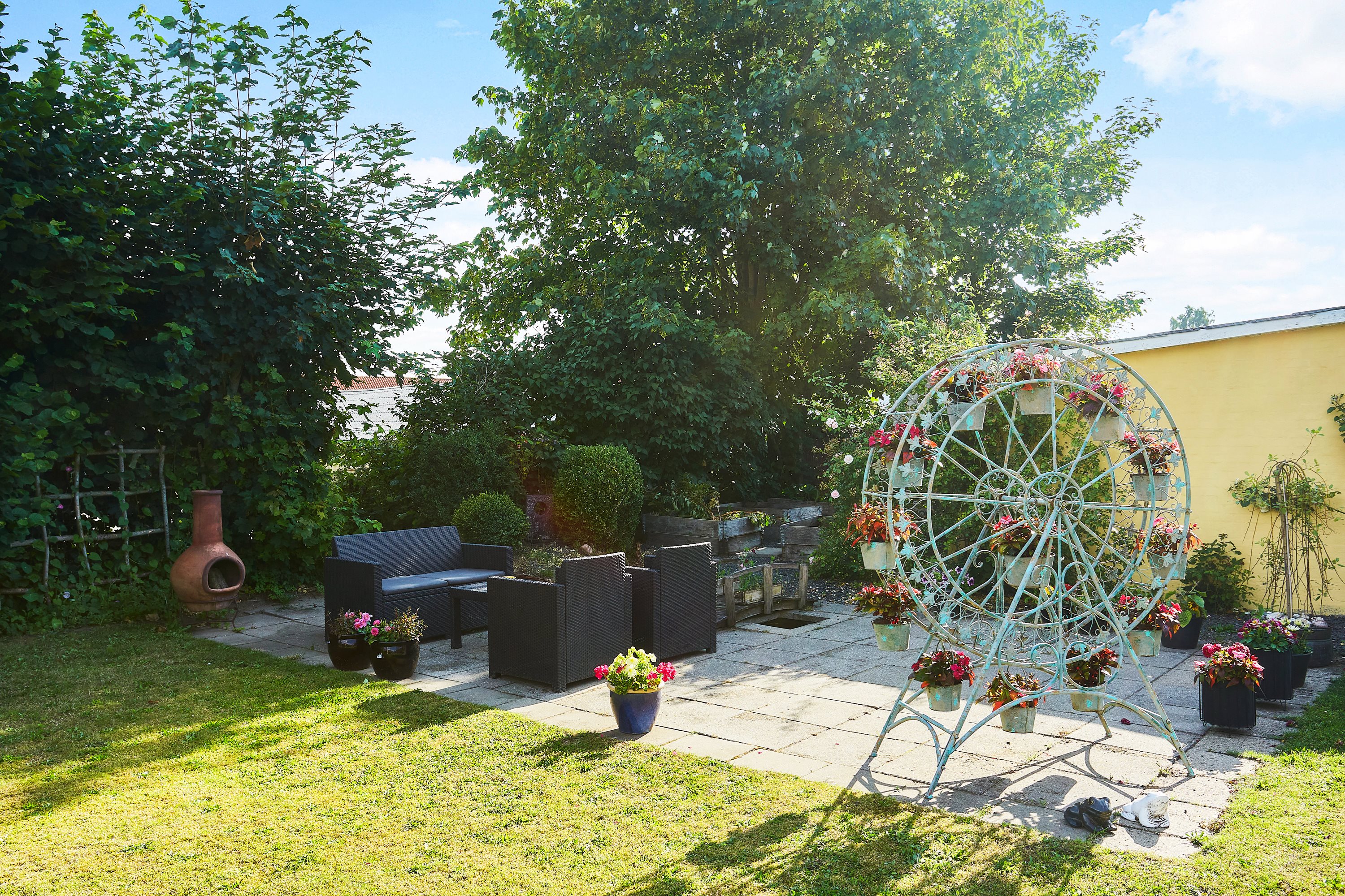 Miniaturebillede 2: terrasse. Billede af Sønderbakken 8, Glud, 7130 Juelsminde