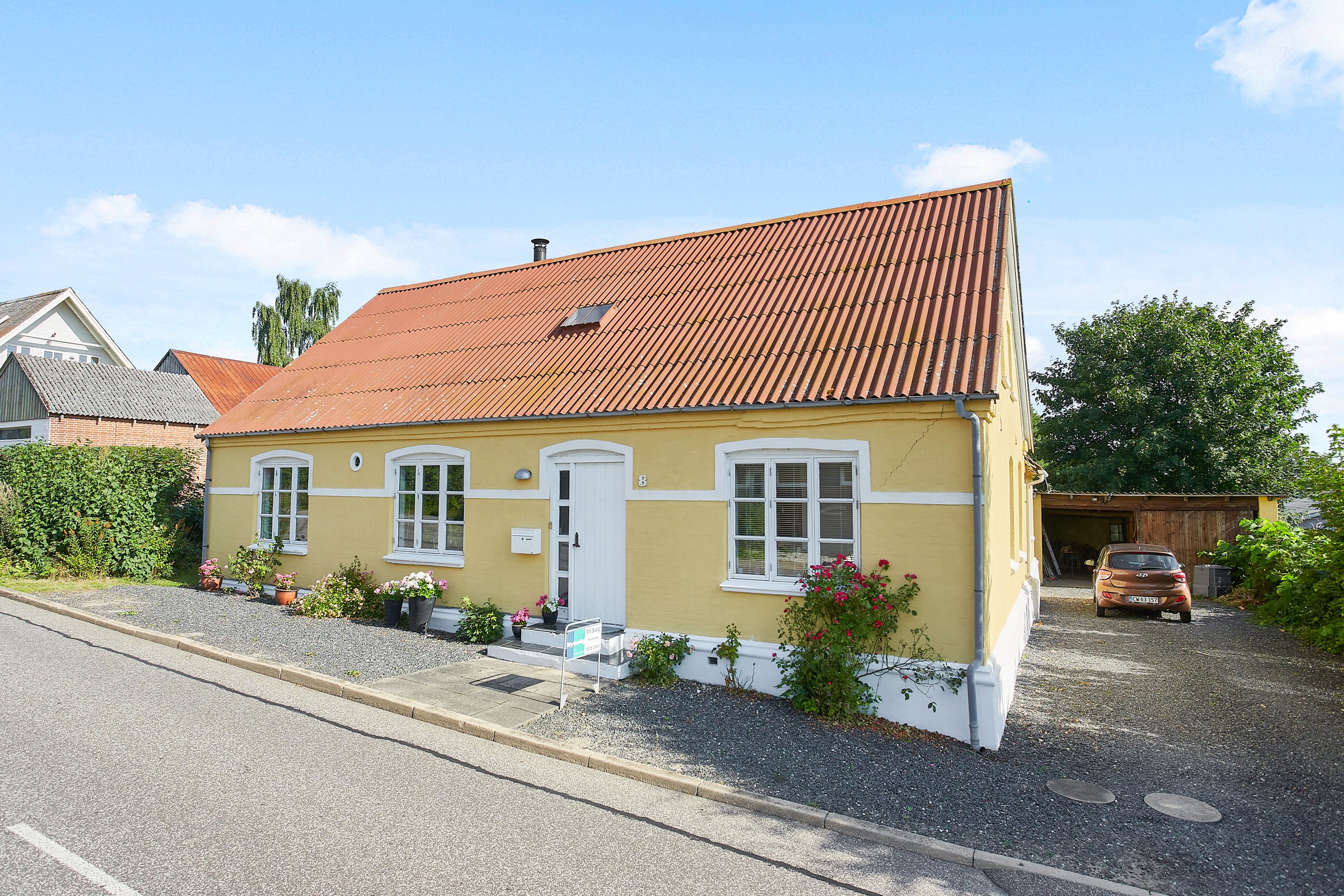 Miniaturebillede 1: ejendommen. Billede af Sønderbakken 8, Glud, 7130 Juelsminde