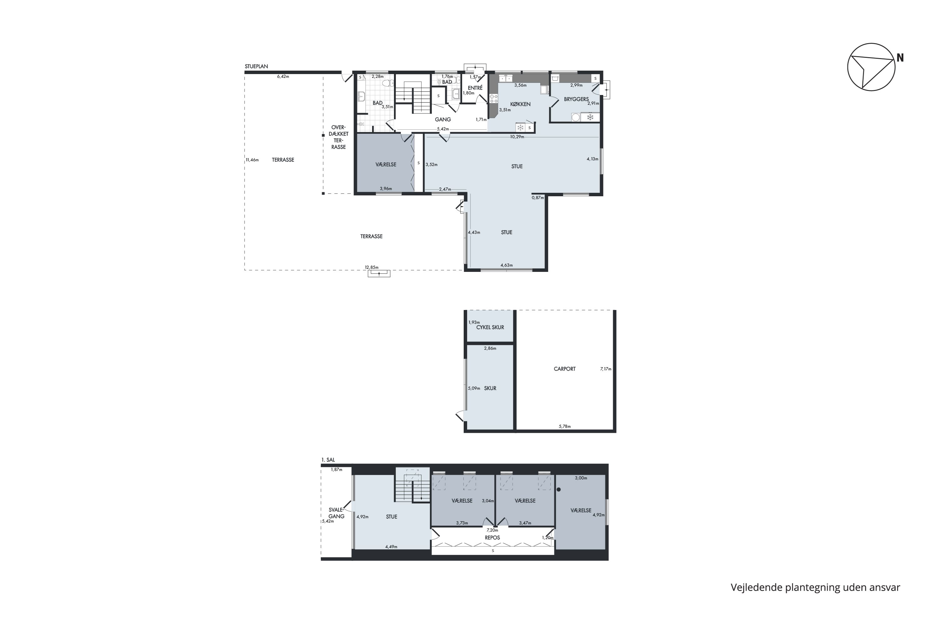 Plantegninger billede af Græsmarken 11, 7900 Nykøbing M