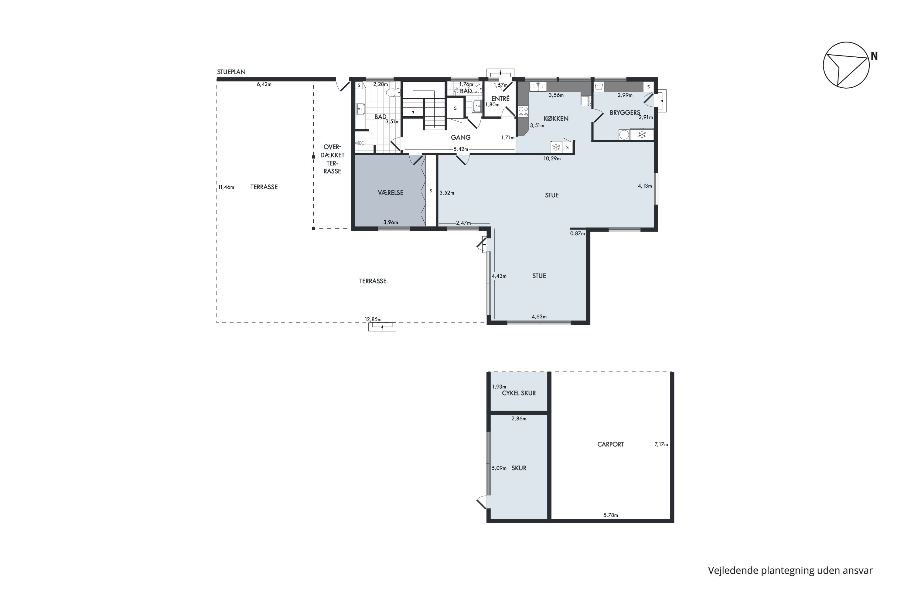 Plantegninger billede af Græsmarken 11, 7900 Nykøbing M