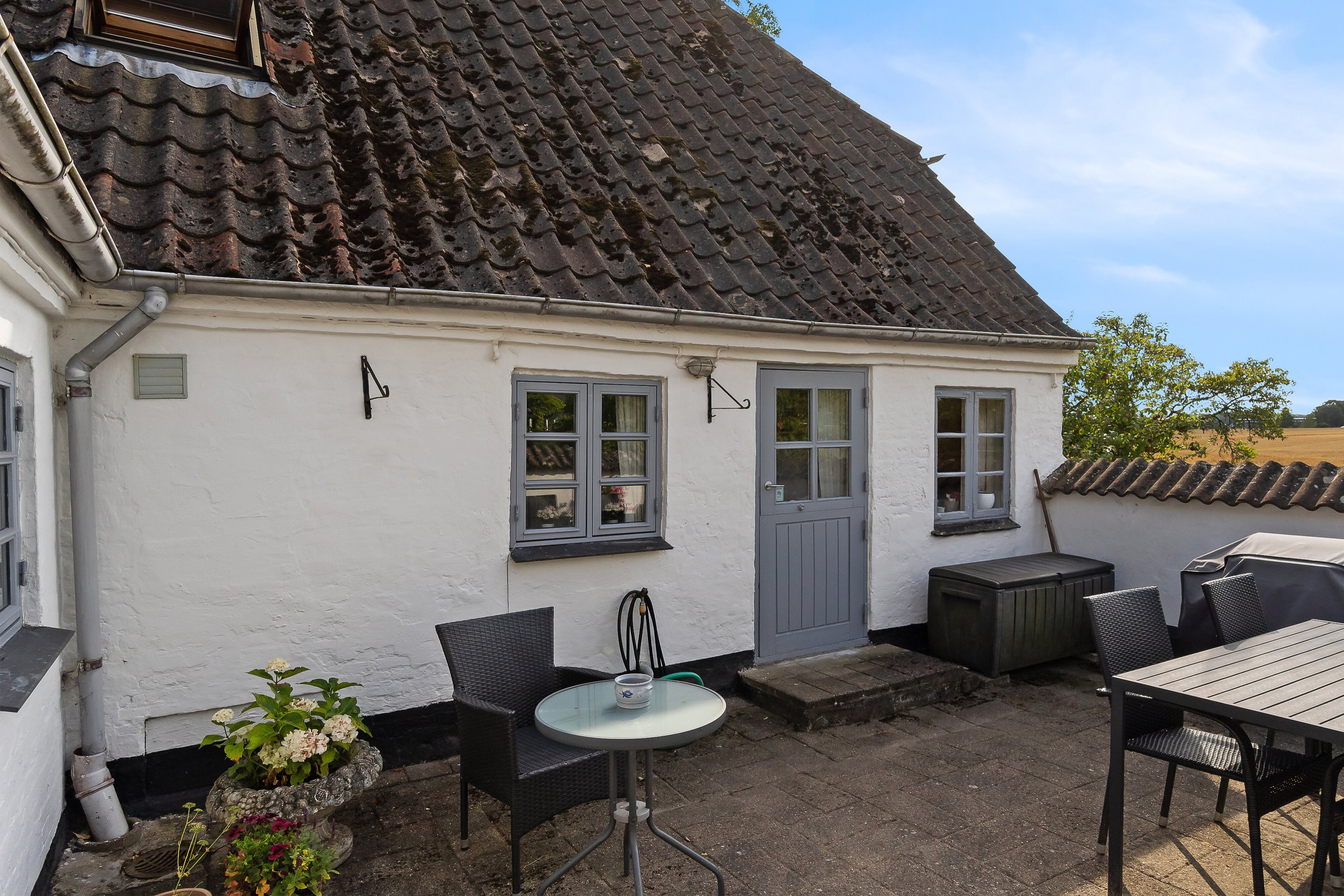 Fremhævet terrasse billede i fuldskærmstilstand. Billede af Chr. Richardtsvej 42, Ørsted, 5620 Glamsbjerg