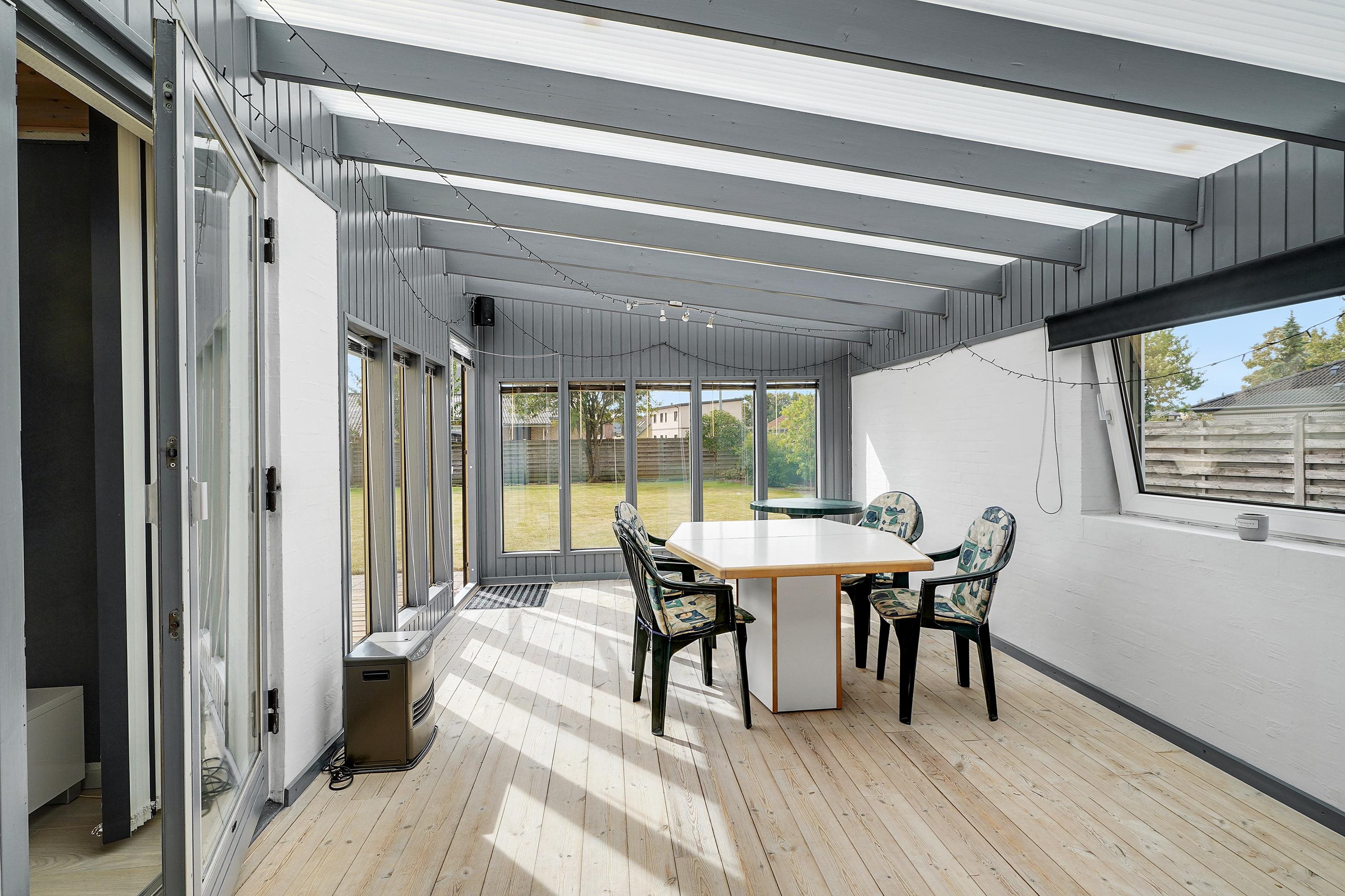 Fremhævet udestue billede i fuldskærmstilstand. Billede af Lavhedevej 35, 7500 Holstebro