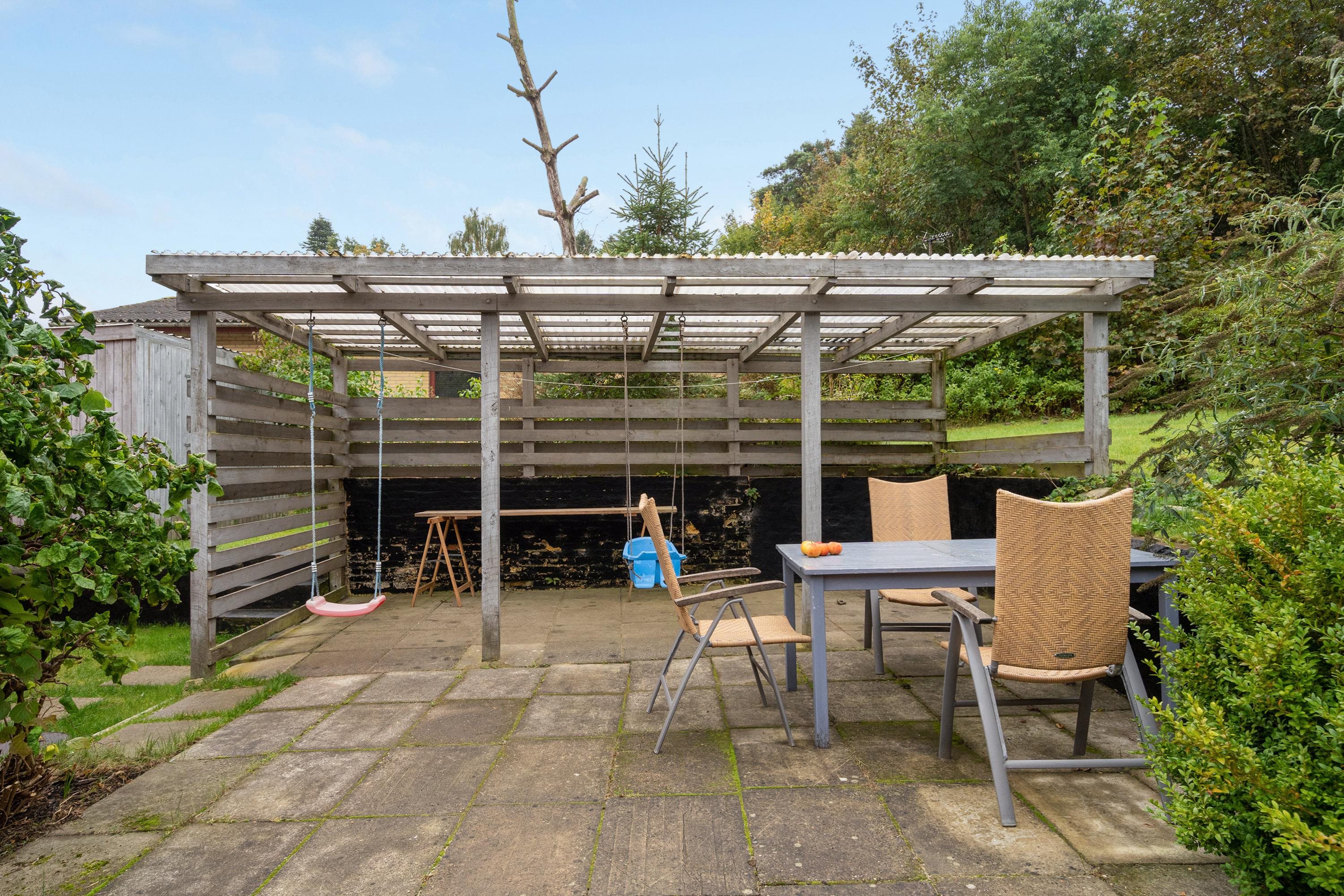 Fremhævet overdækket terrasse billede i fuldskærmstilstand. Billede af Kirkevej 265, Tolne, 9870 Sindal