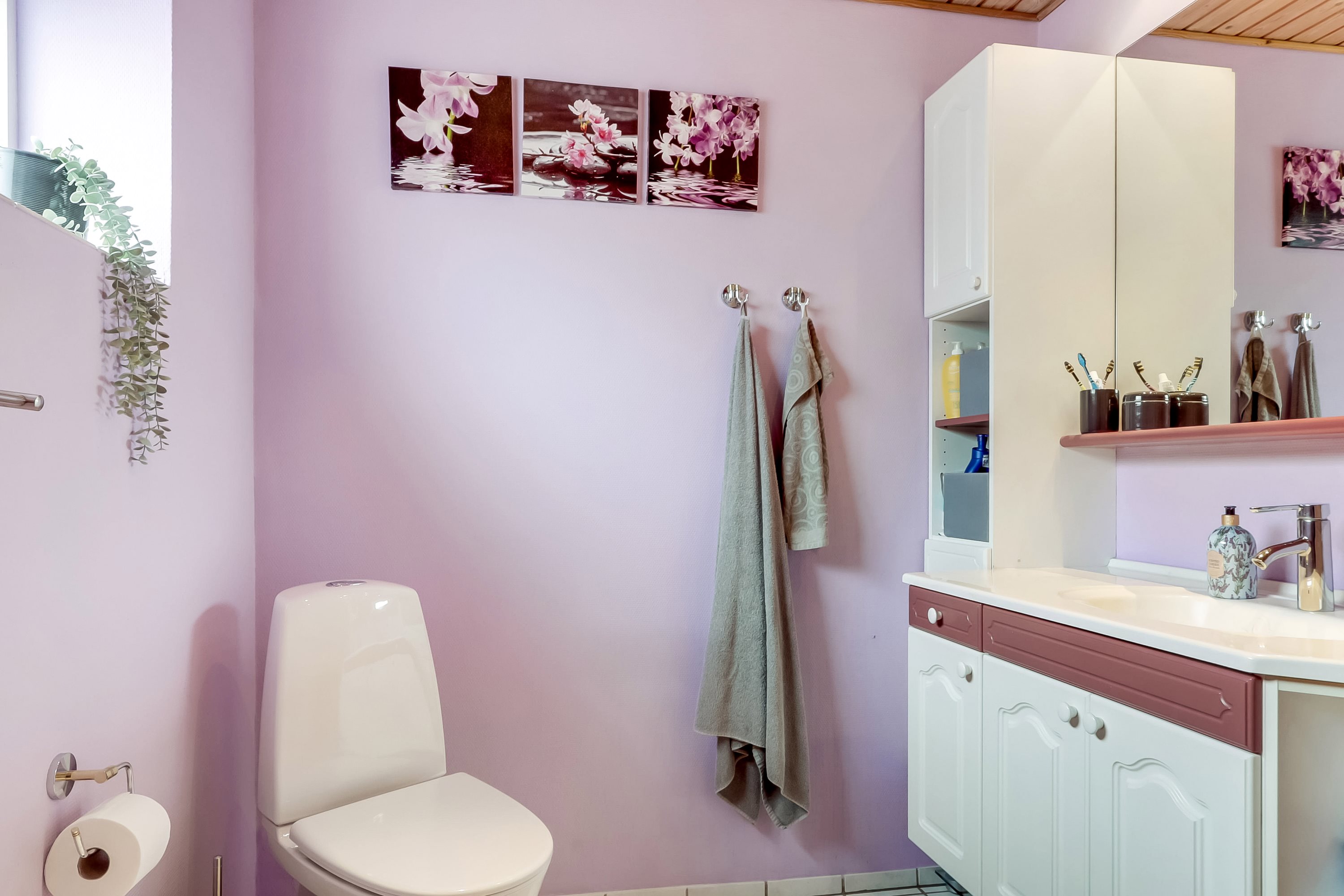 Fremhævet toilet billede i fuldskærmstilstand. Billede af Odensevej 51, Verninge, 5690 Tommerup