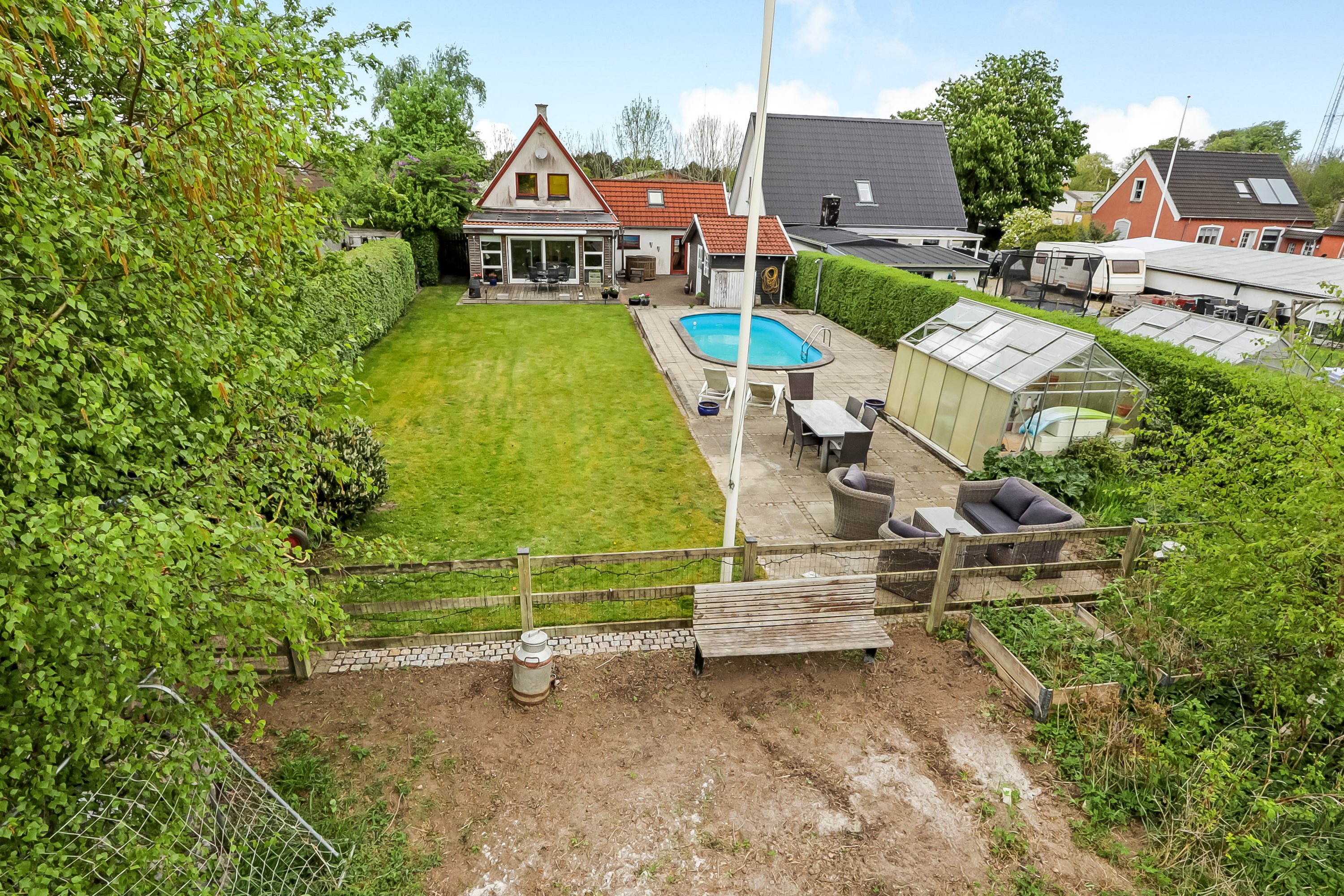 Fremhævet have billede i fuldskærmstilstand. Billede af Odensevej 51, Verninge, 5690 Tommerup