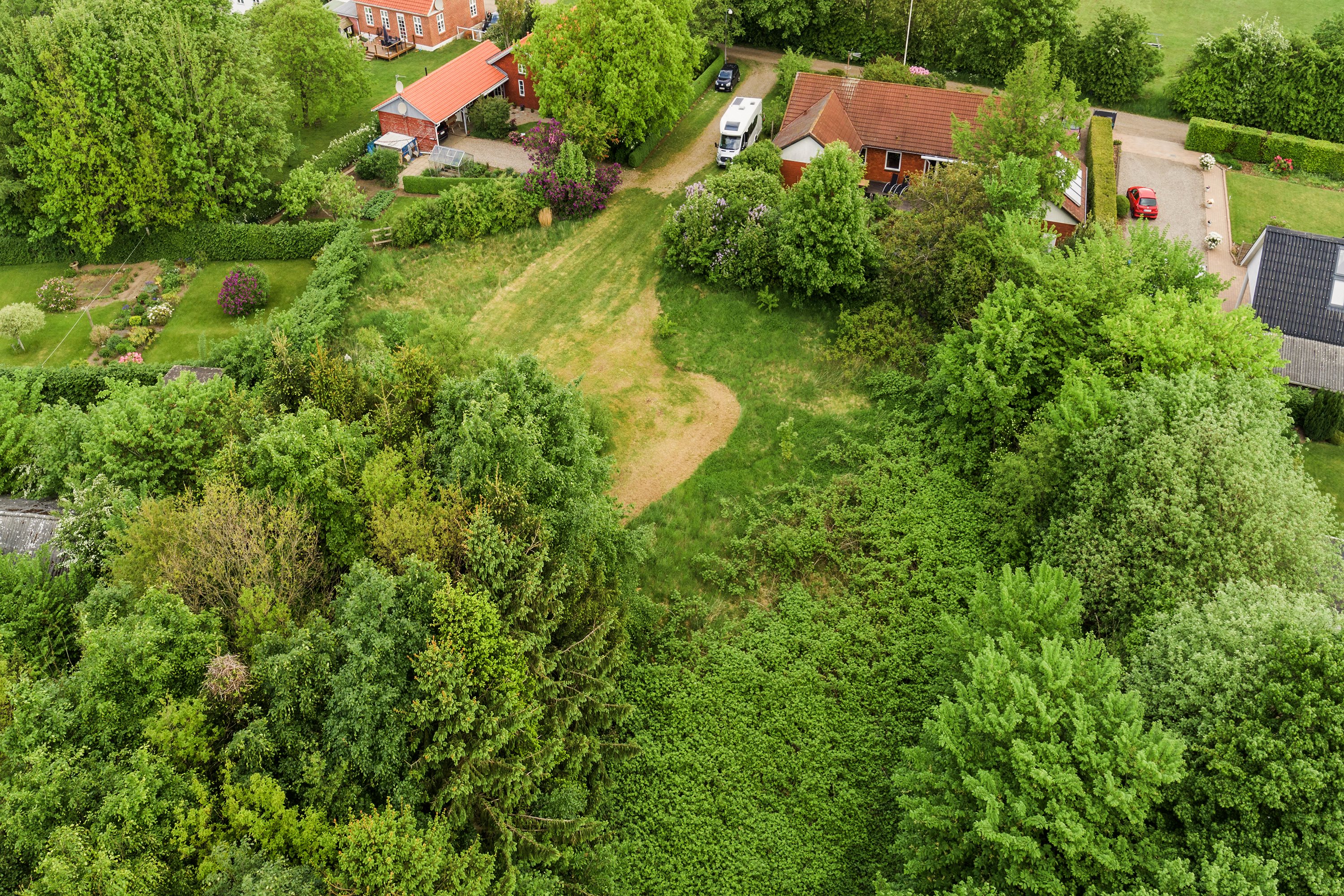 Fremhævet grund billede i fuldskærmstilstand. Billede af Sportsvej 5, Jernvedlund, 6771 Gredstedbro