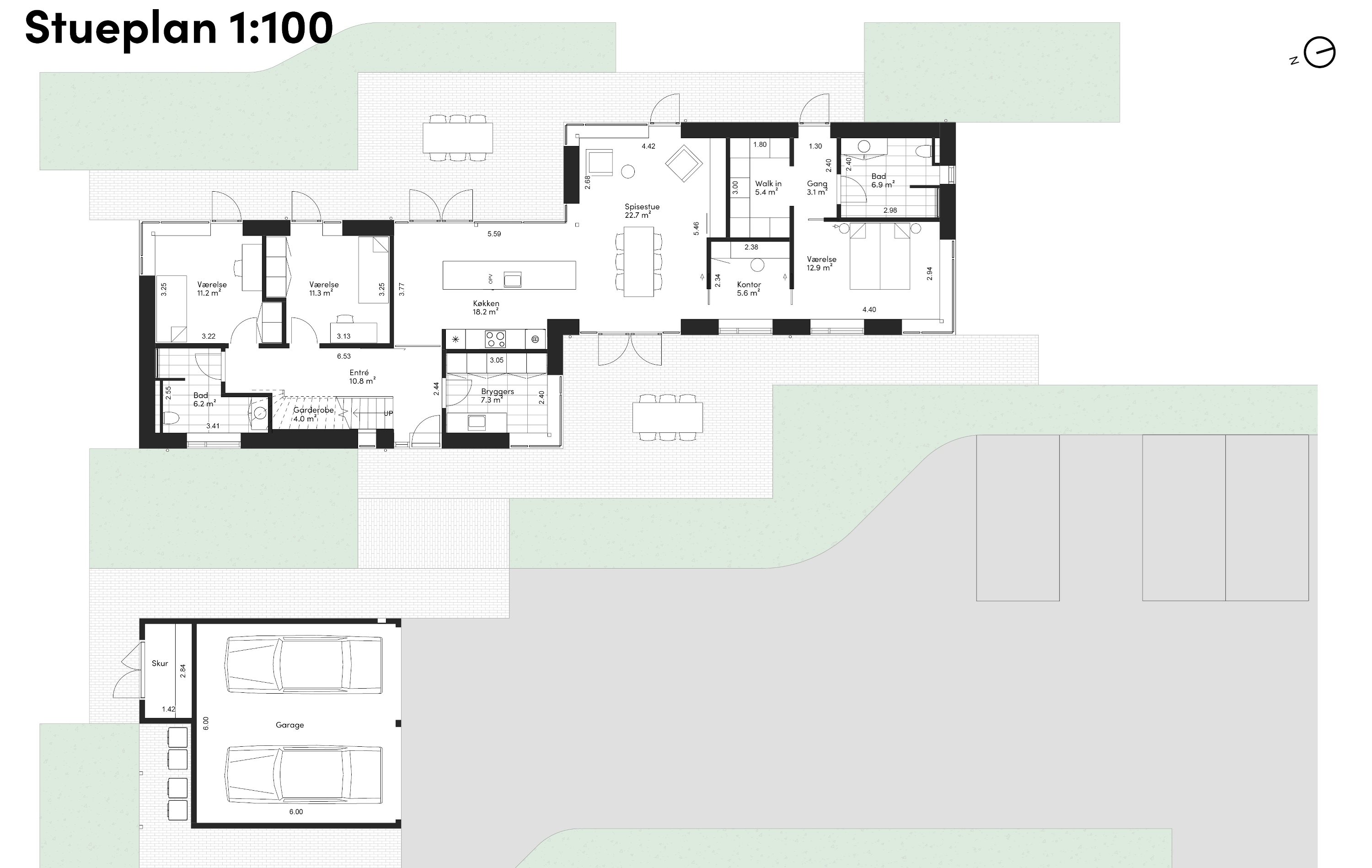 Plantegninger billede af Søborgvej 14, Glud, 7130 Juelsminde