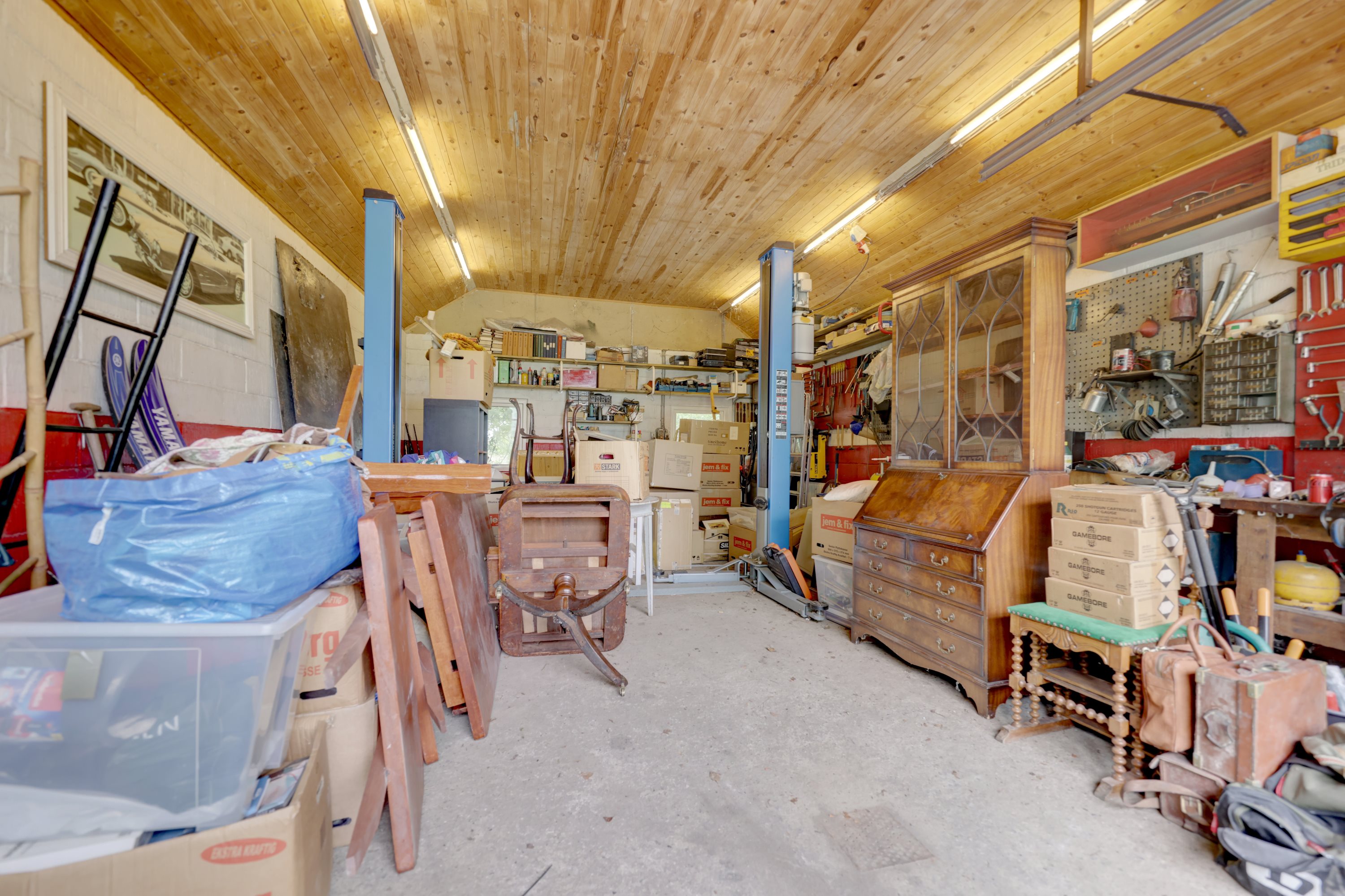 Fremhævet garage billede i fuldskærmstilstand. Billede af Faarevejle Alle 1, Faarevejle, 5900 Rudkøbing